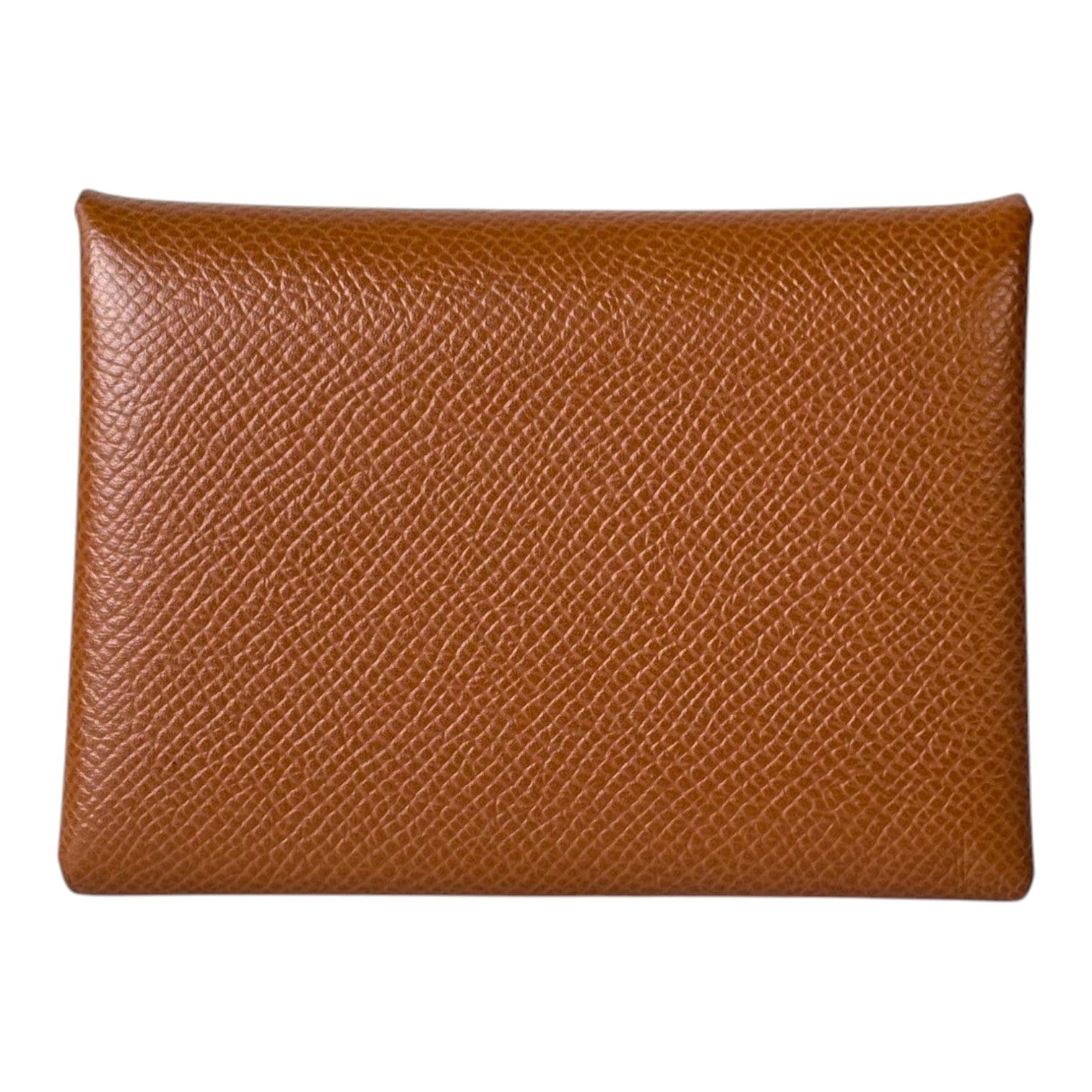 Hermes Hermes Gold Calvi Duo Card Holder