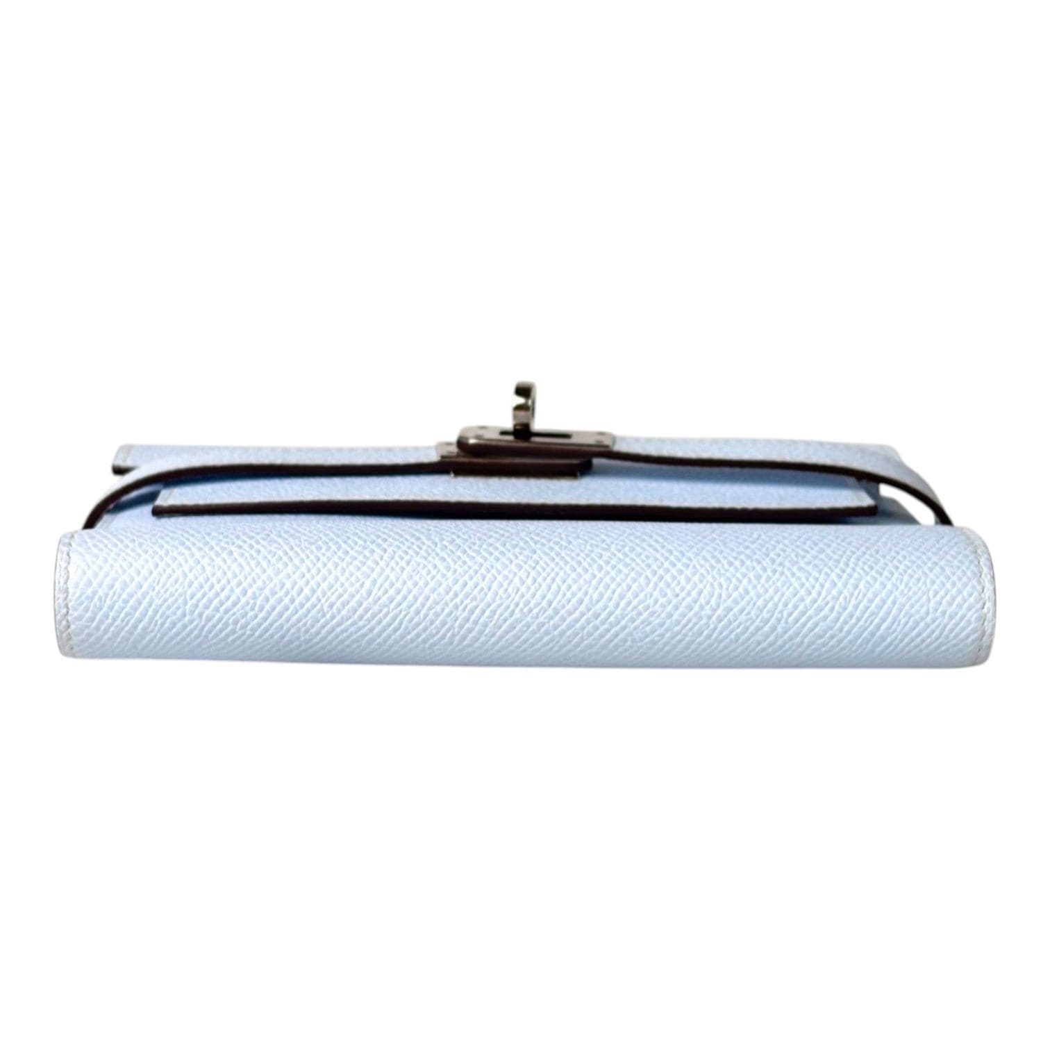 Hermes Hermes Kelly Fold Wallet in Blue Pale