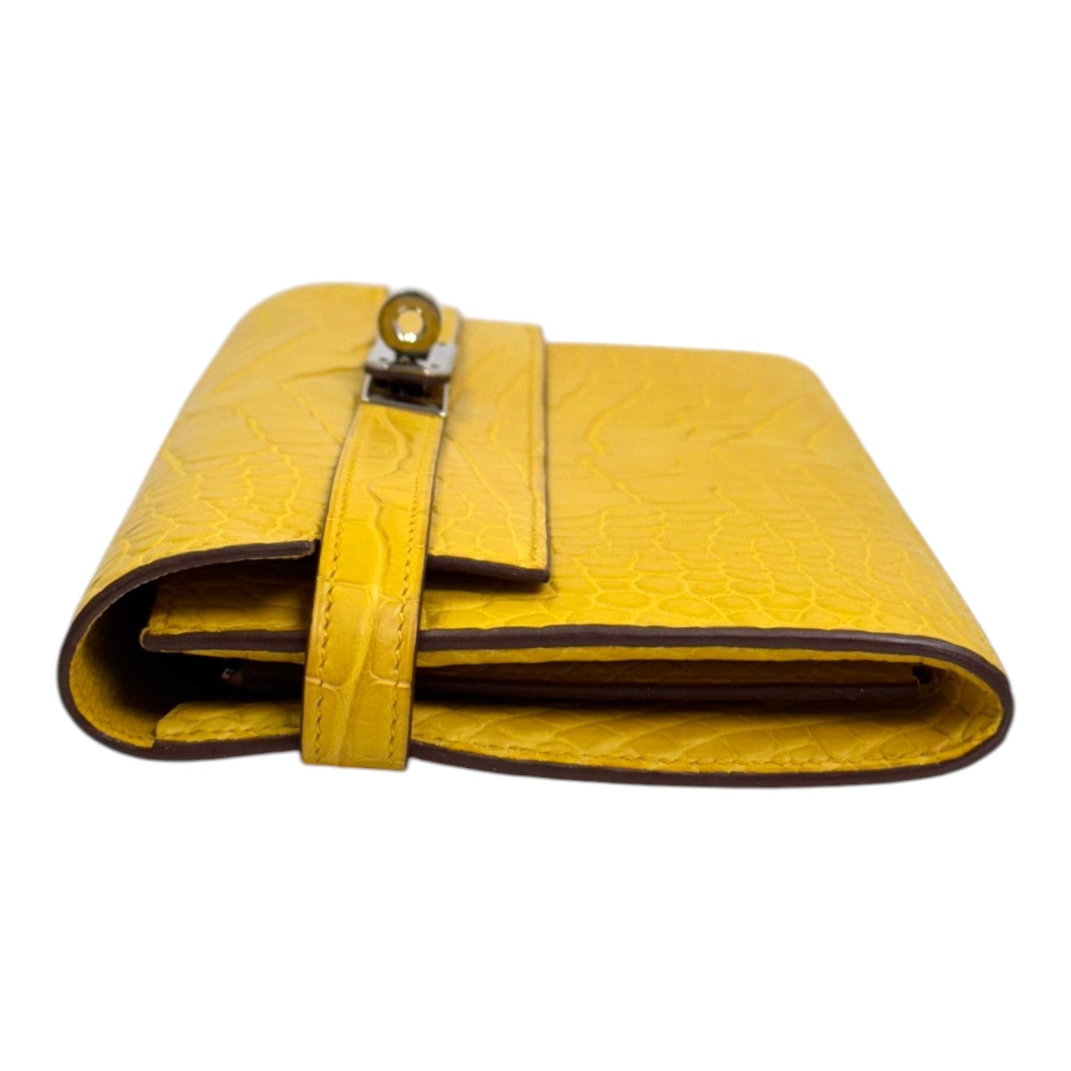 Hermes Hermes Yellow Kelly Long Wallet