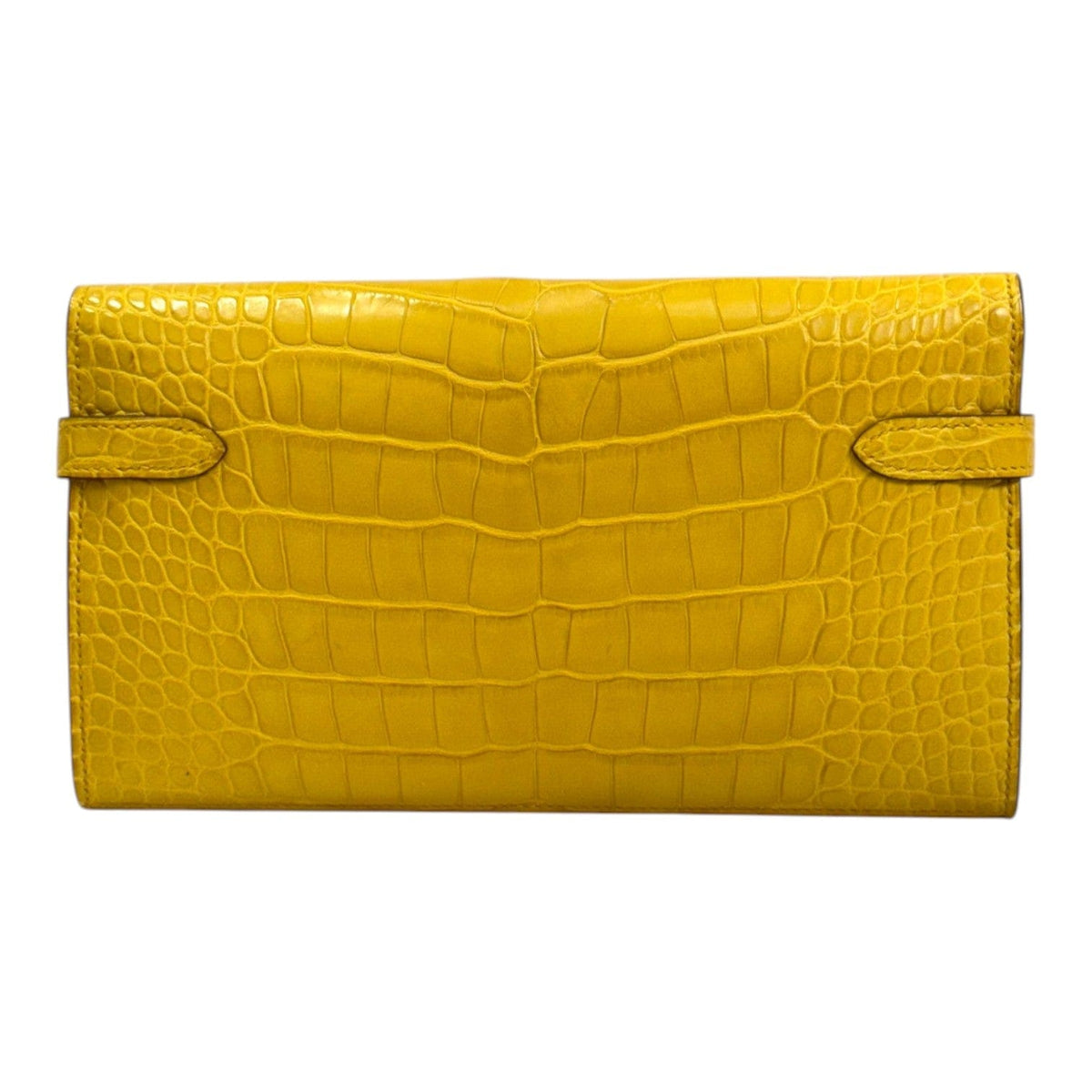 Hermes Hermes Yellow Kelly Long Wallet