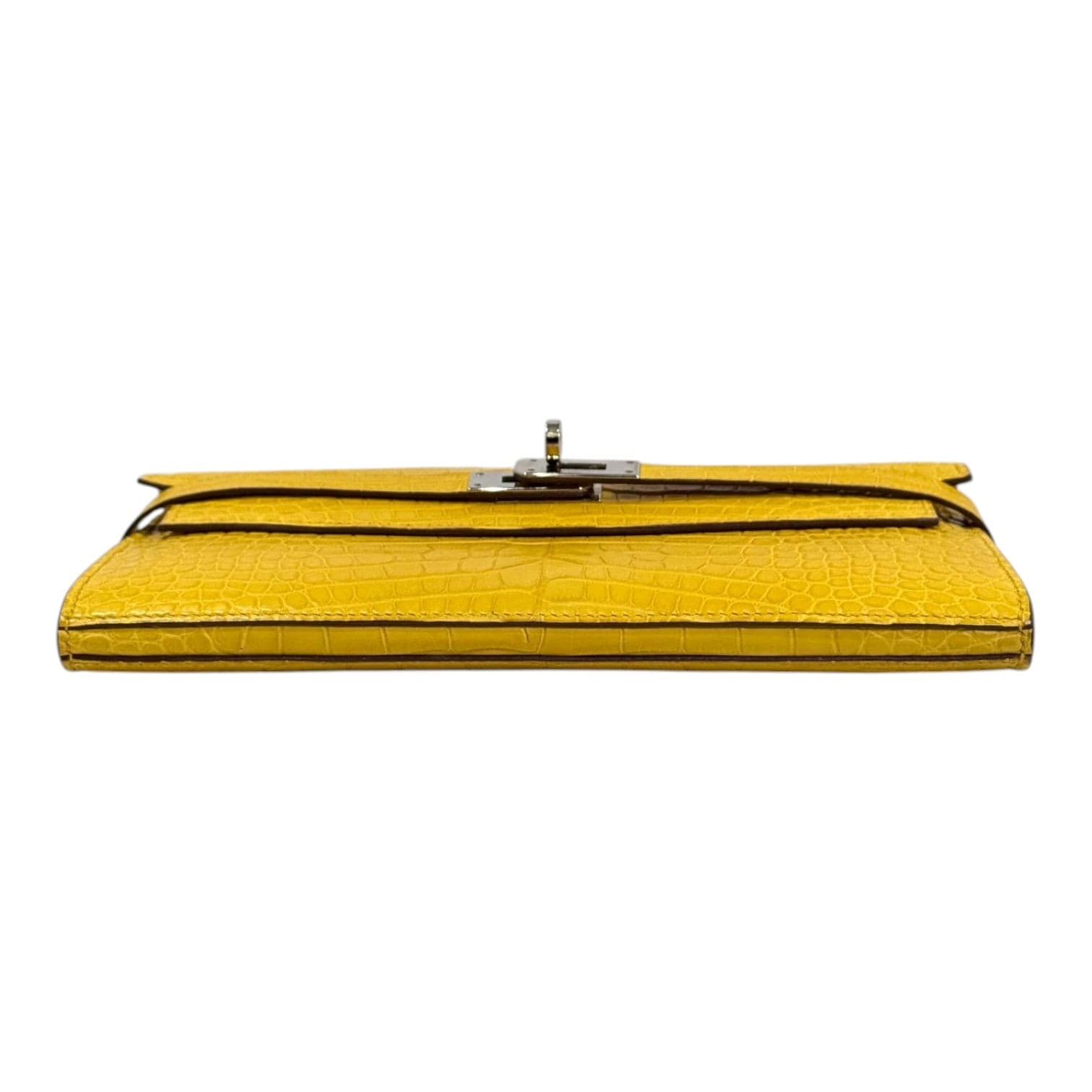 Hermes Hermes Yellow Kelly Long Wallet