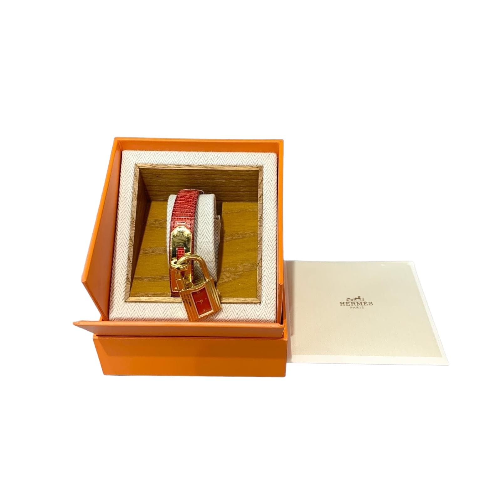 Hermes Hermes Kelly Red Watch