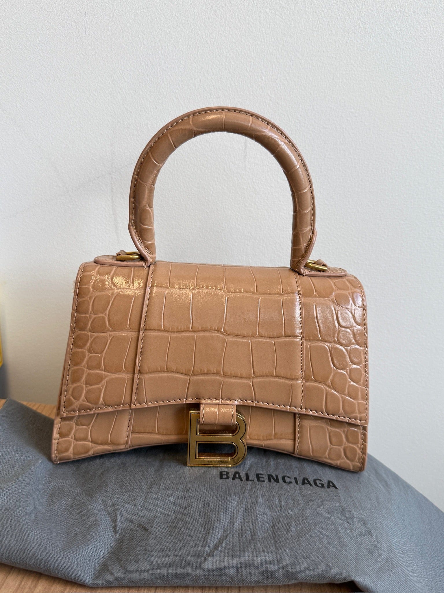 Iconn Boutique Balenciaga Hourglass Small Tote Bag