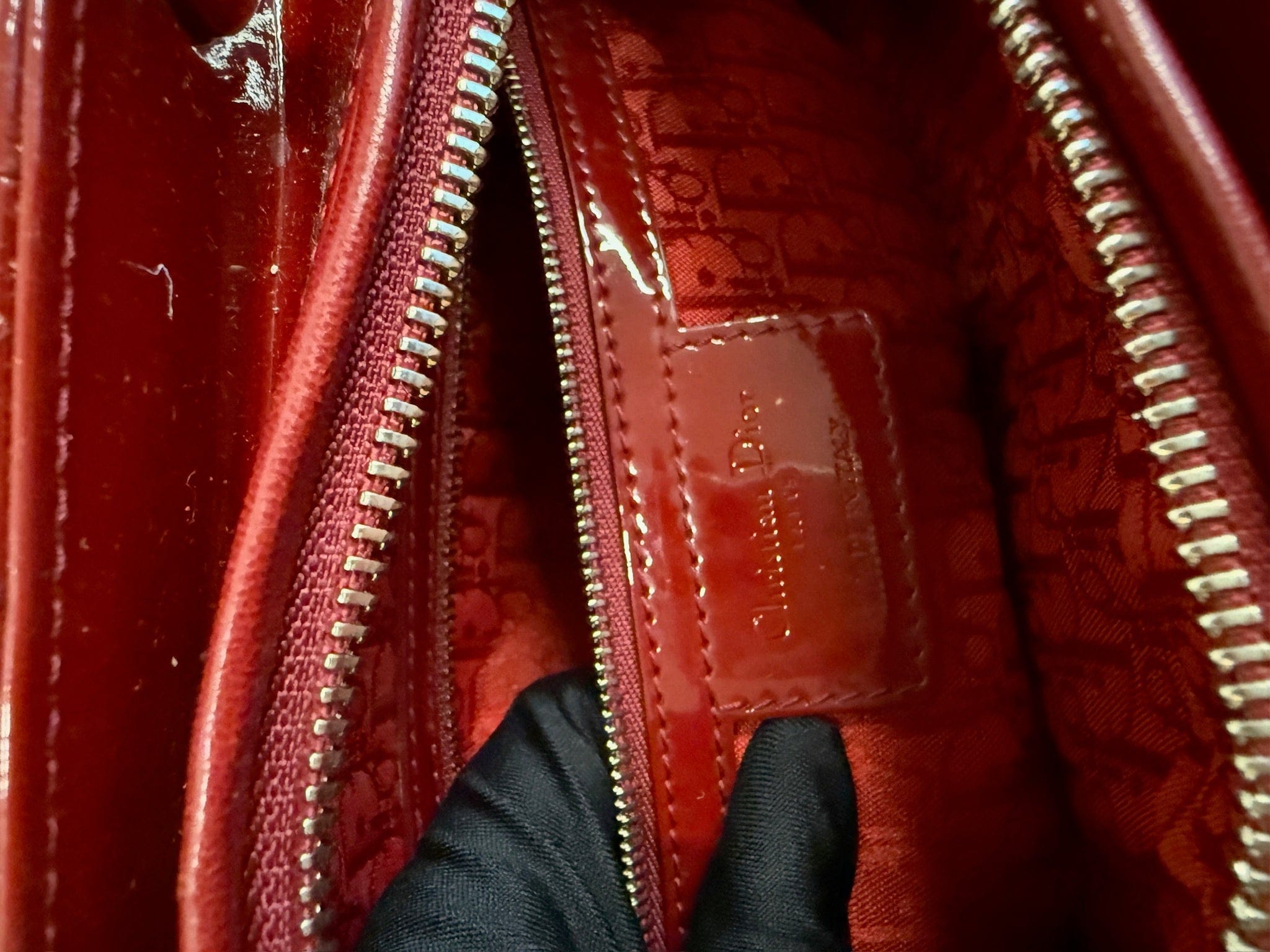 Iconn Boutique Dior Lady Dior Top Handle Bag