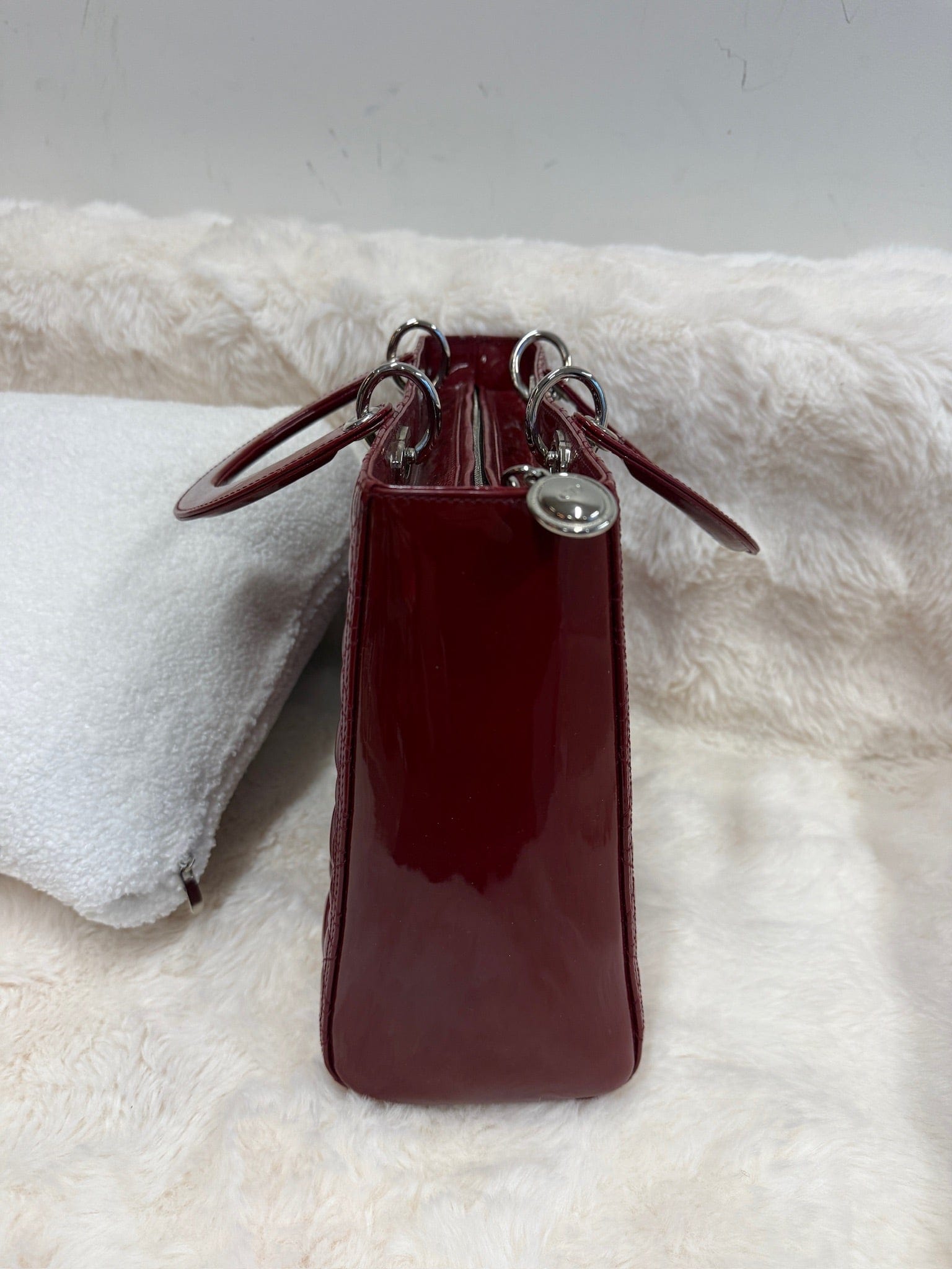 Iconn Boutique Dior Lady Dior Top Handle Bag