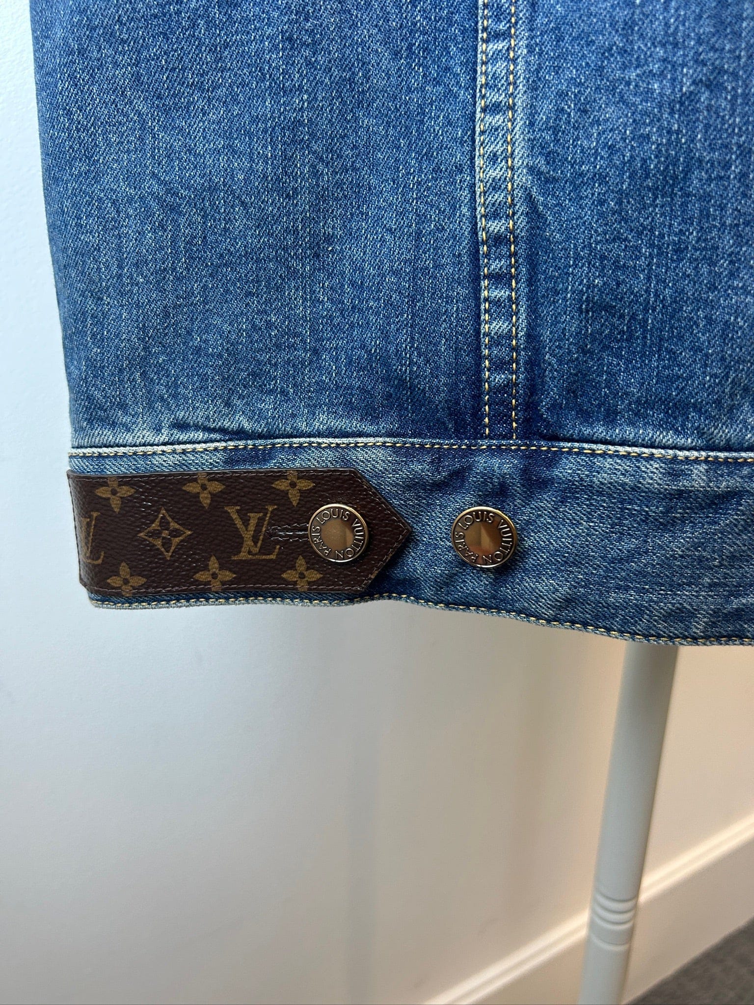 Iconn Boutique FR36 Louis Vuitton Denim Vest