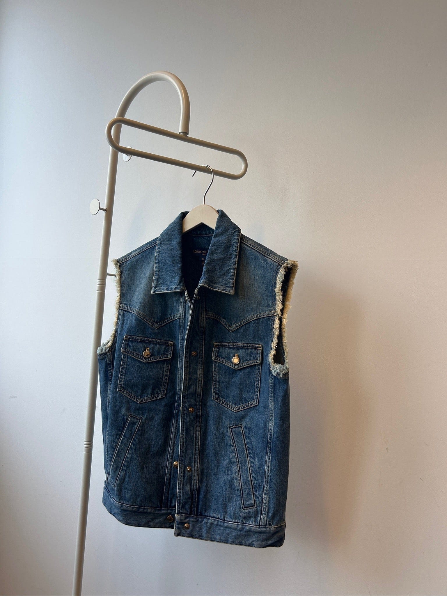 Iconn Boutique FR36 Louis Vuitton Denim Vest