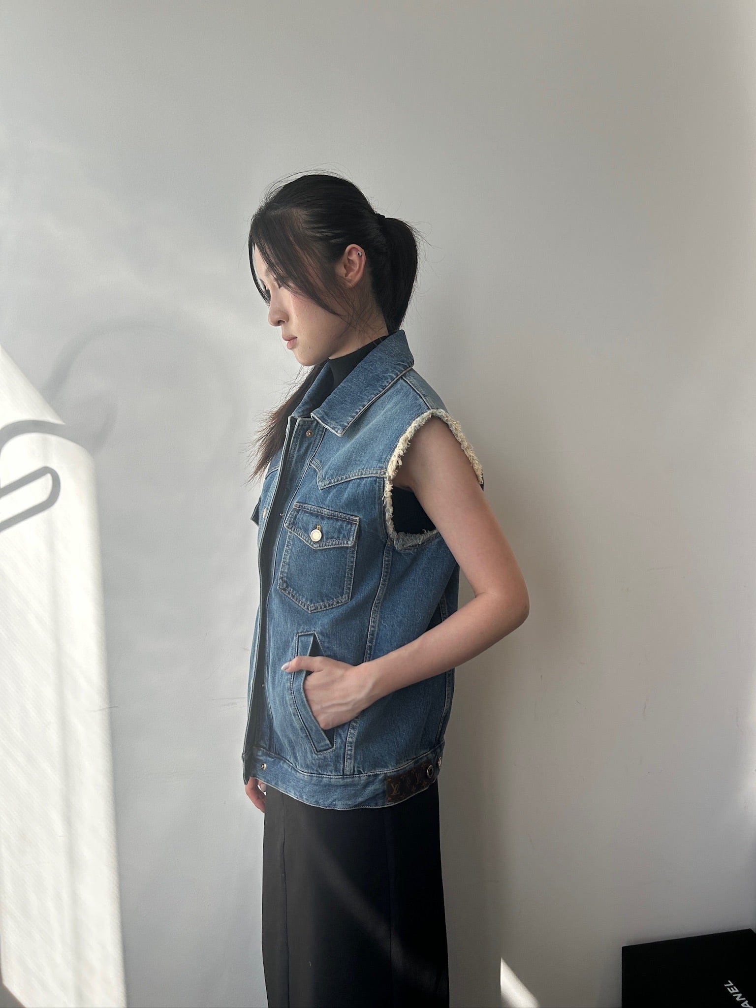 Iconn Boutique FR36 Louis Vuitton Denim Vest