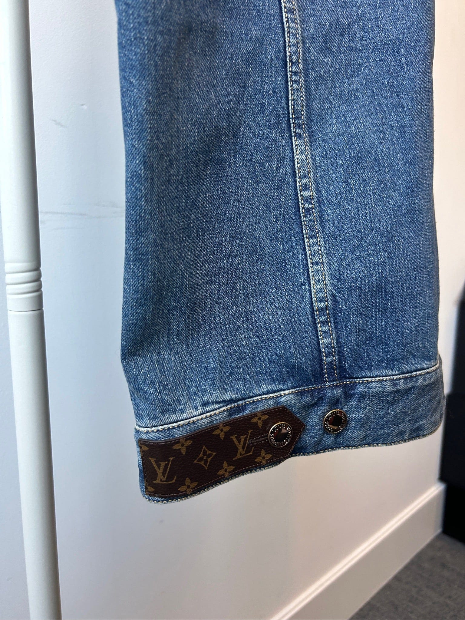 Iconn Boutique FR36 Louis Vuitton Denim Vest