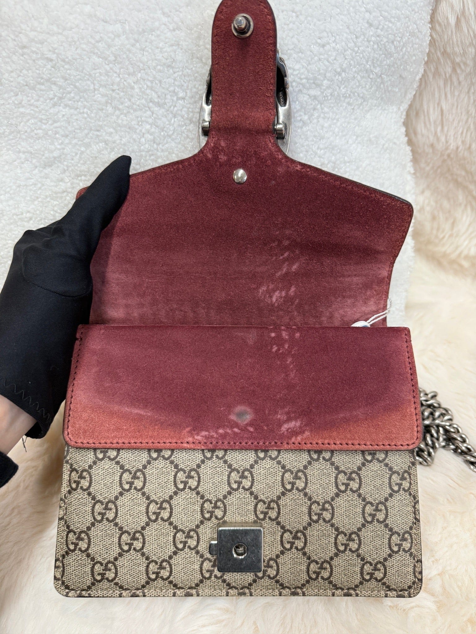 Iconn Boutique Gucci Dionysus GG Blooms Chain Bag