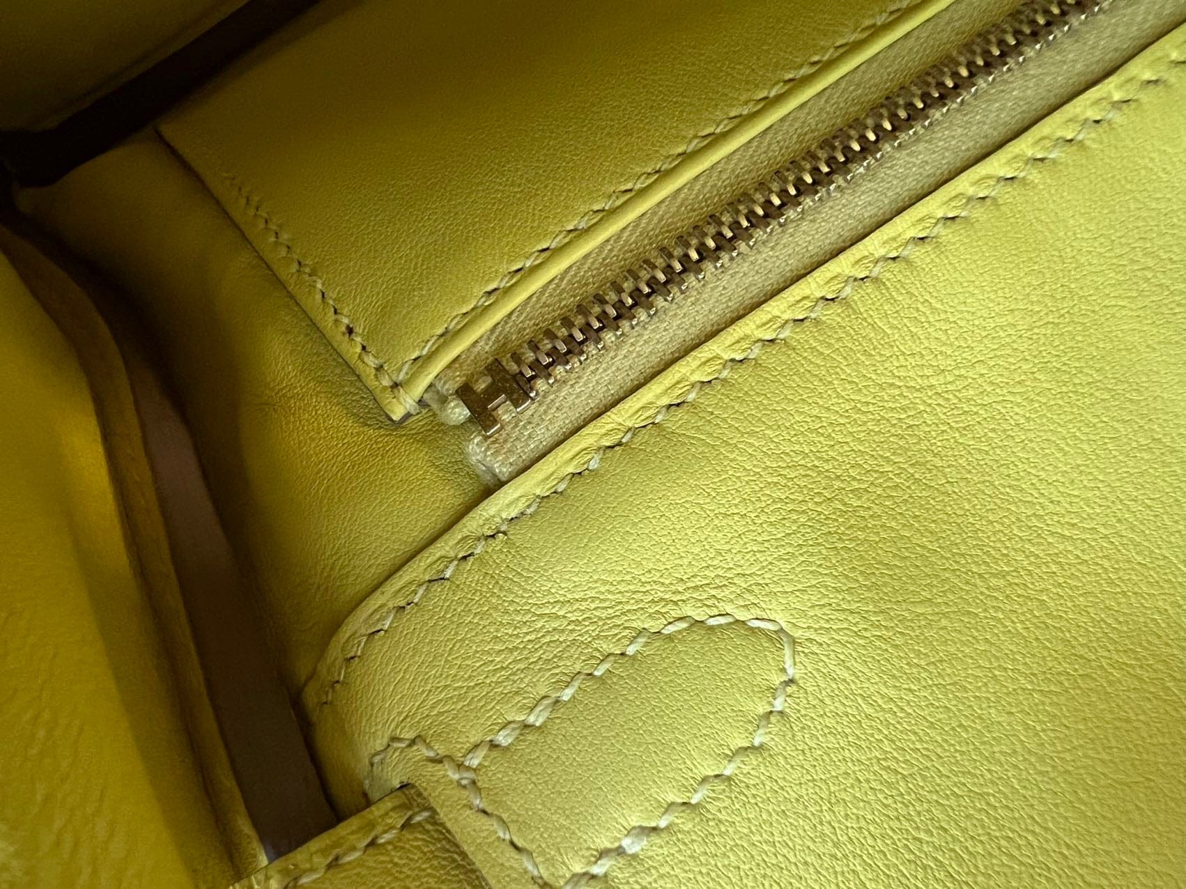 Iconn Boutique Hermès Birkin 25 Lime Togo Leather Gold Hardware - Stamp Y
