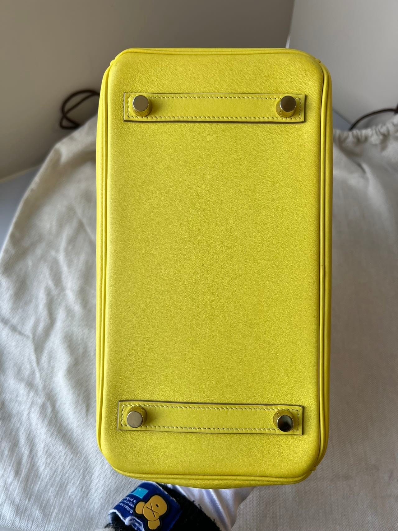 Iconn Boutique Hermès Birkin 25 Lime Togo Leather Gold Hardware - Stamp Y