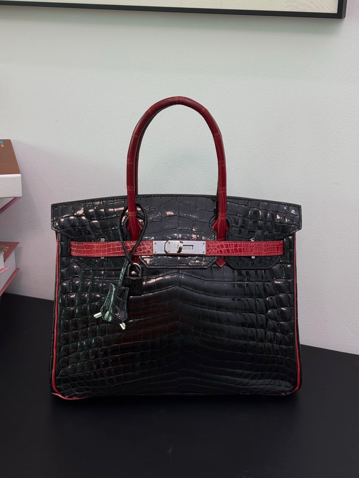 Iconn Boutique Hermès Birkin 30  Crocodile Leather - Stamp Square K
