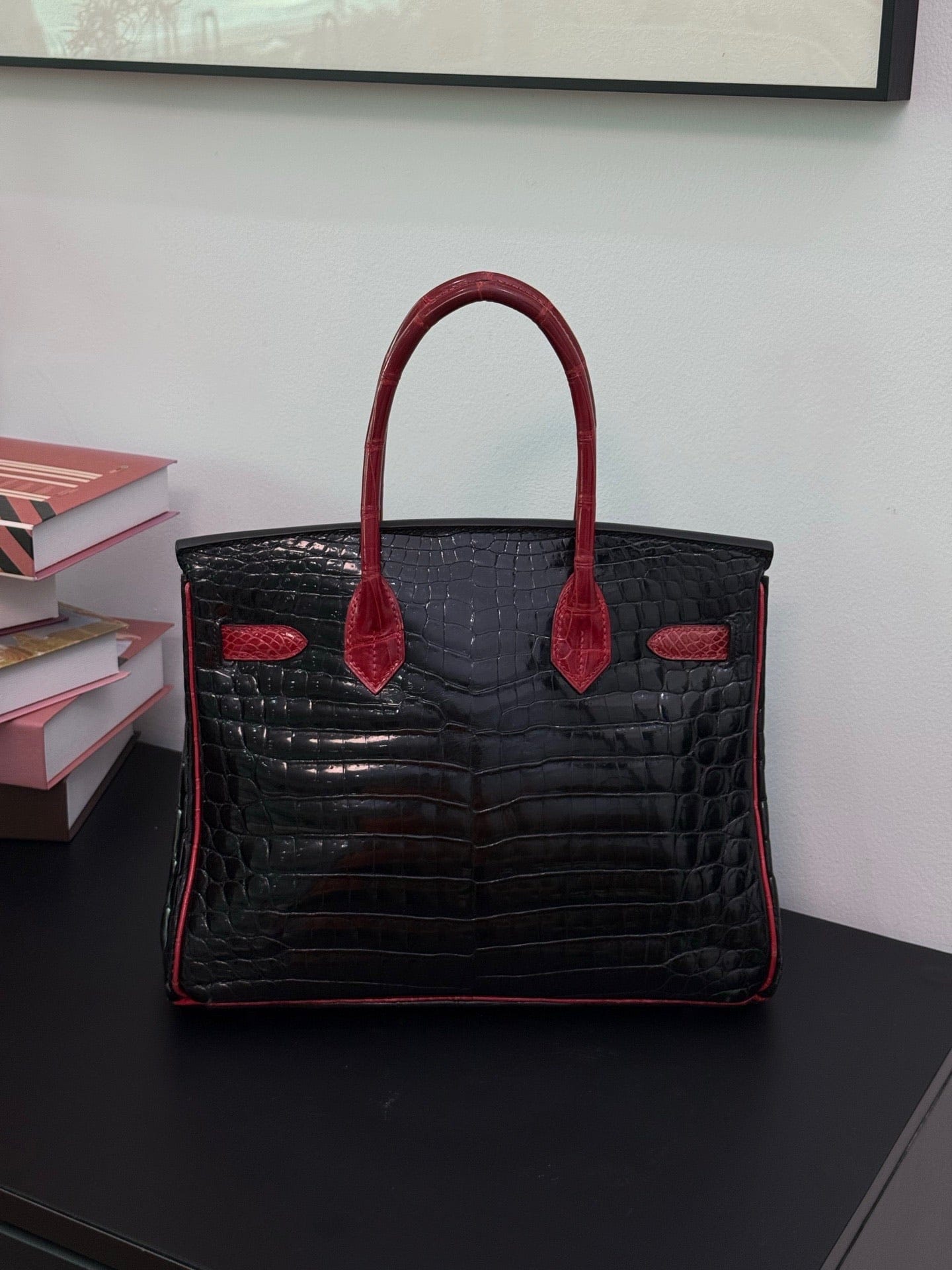Iconn Boutique Hermès Birkin 30  Crocodile Leather - Stamp Square K