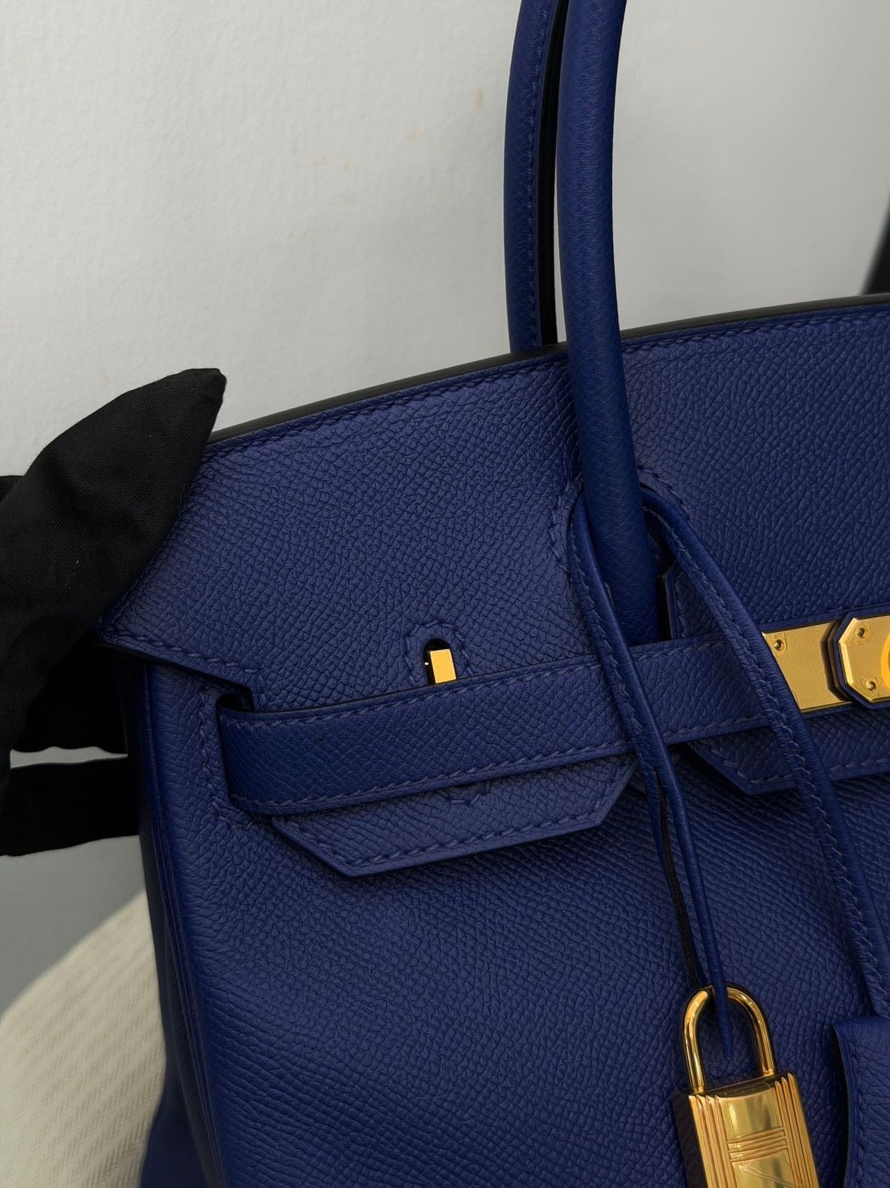 Iconn Boutique Hermès Birkin 30 Epsom Bleu Encre Gold Hardware - Stamp C