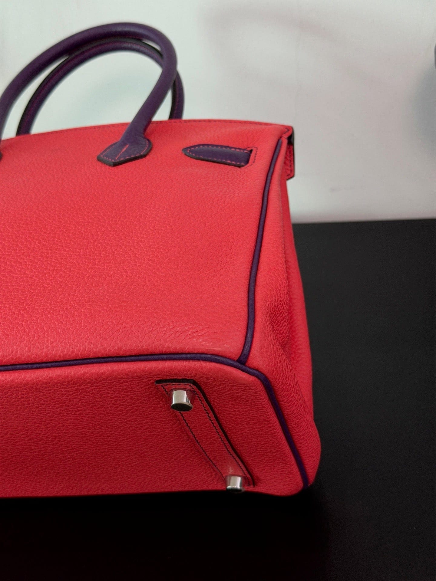 Iconn Boutique Hermès Birkin 30 – Jaipur Pink & Purple (Horseshoe Special Order)