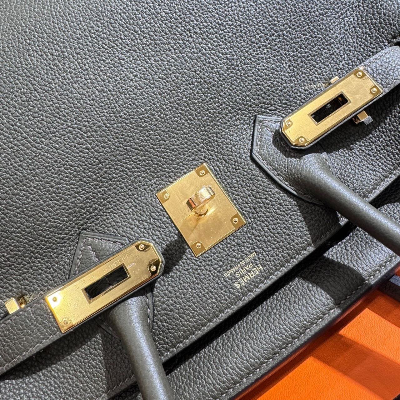 Hermès Birkin 30 Togo Vert C6 Gold Hardware -Stamp Z