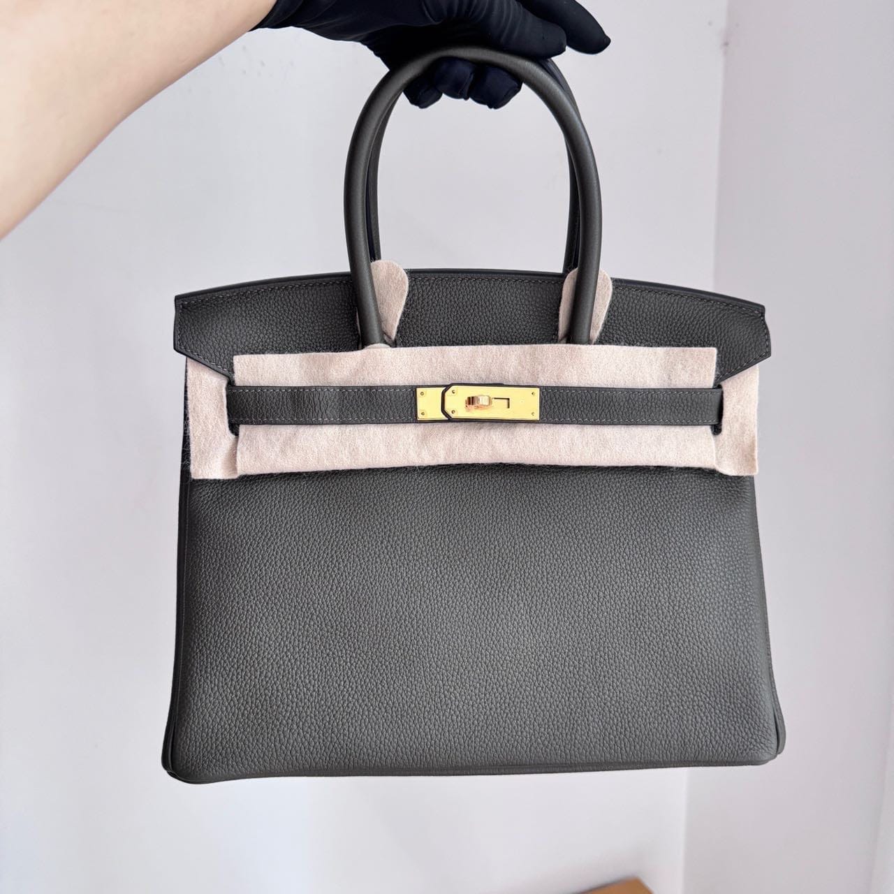 Hermès Birkin 30 Togo Vert C6 Gold Hardware -Stamp Z