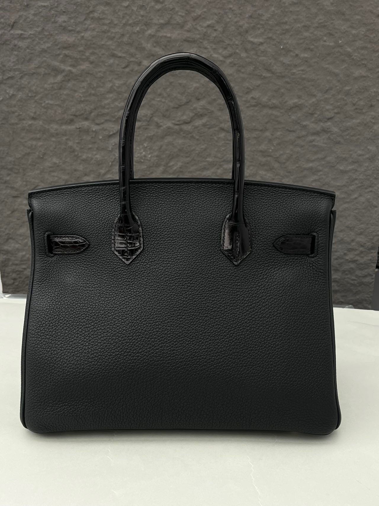 Iconn Boutique Hermes Birkin 30 Touch Togo leather with exotic leather trim (Touch)-Stamp Z