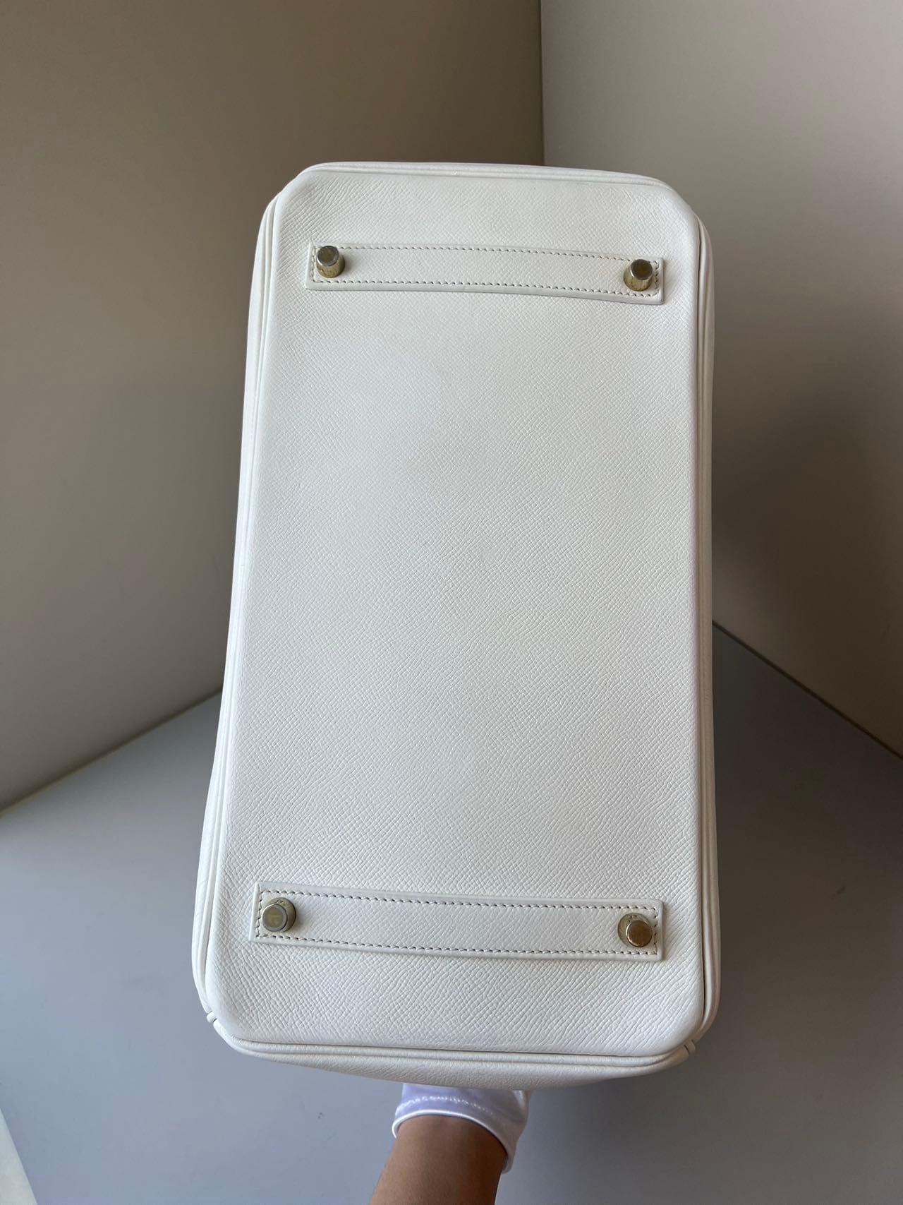 Iconn Boutique Hermès Birkin 35 Blanc Gold Hardware - Stamp P