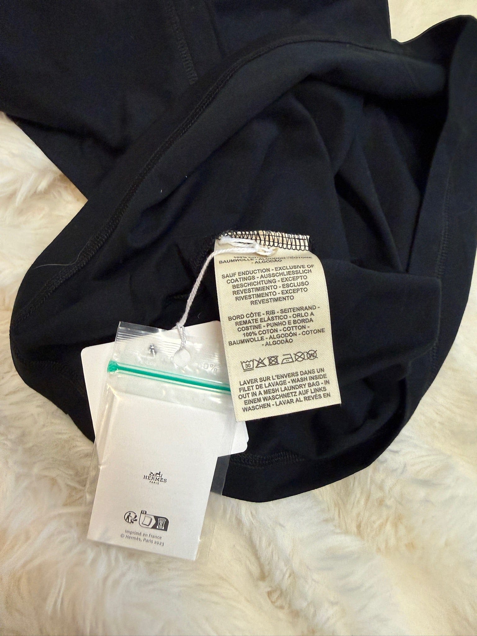 Iconn Boutique Hermès Dé Ré Boucles T-Shirt - Black