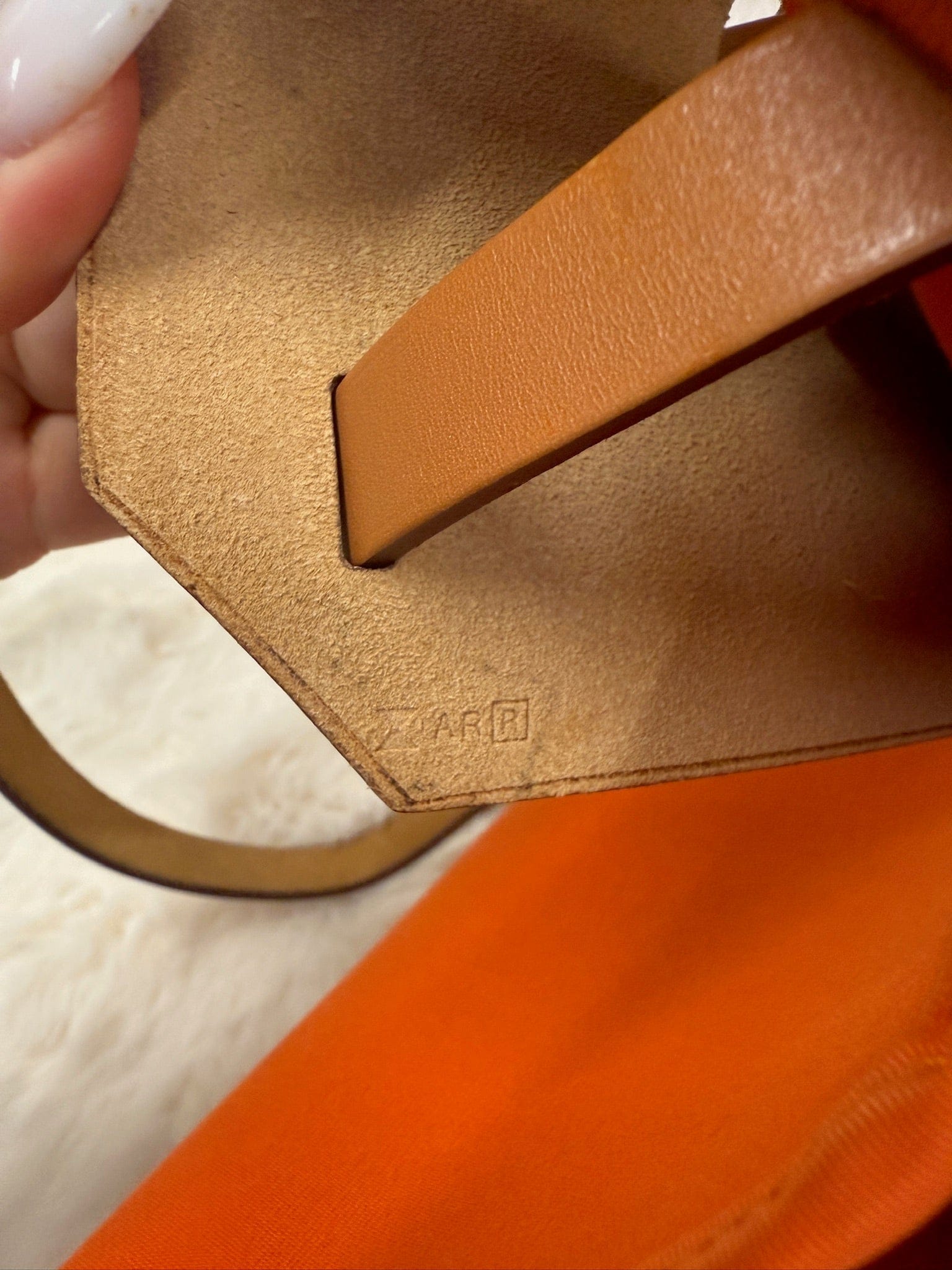 Iconn Boutique Hermès Herbag – Orange Canvas & Leather