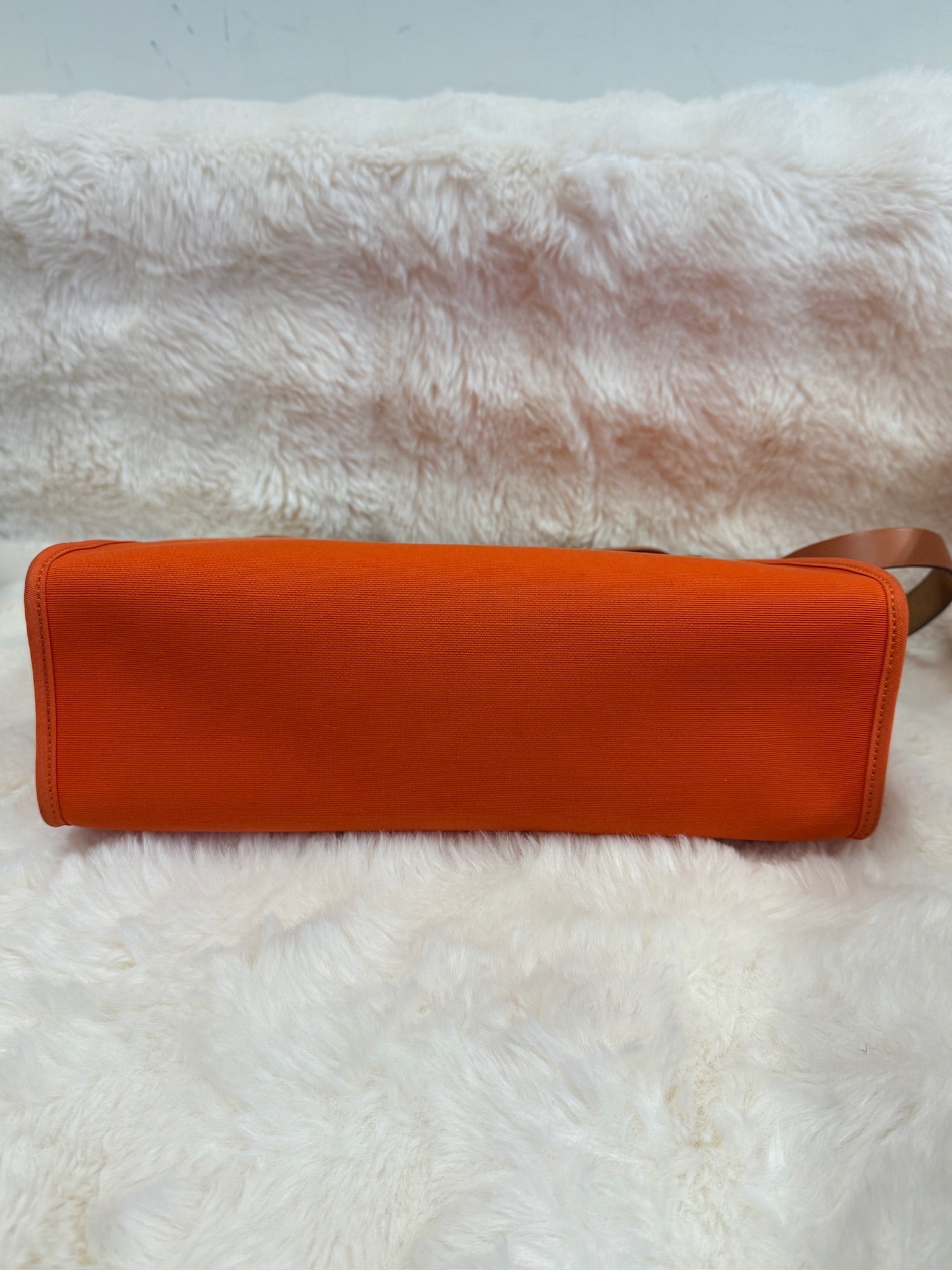 Iconn Boutique Hermès Herbag – Orange Canvas & Leather