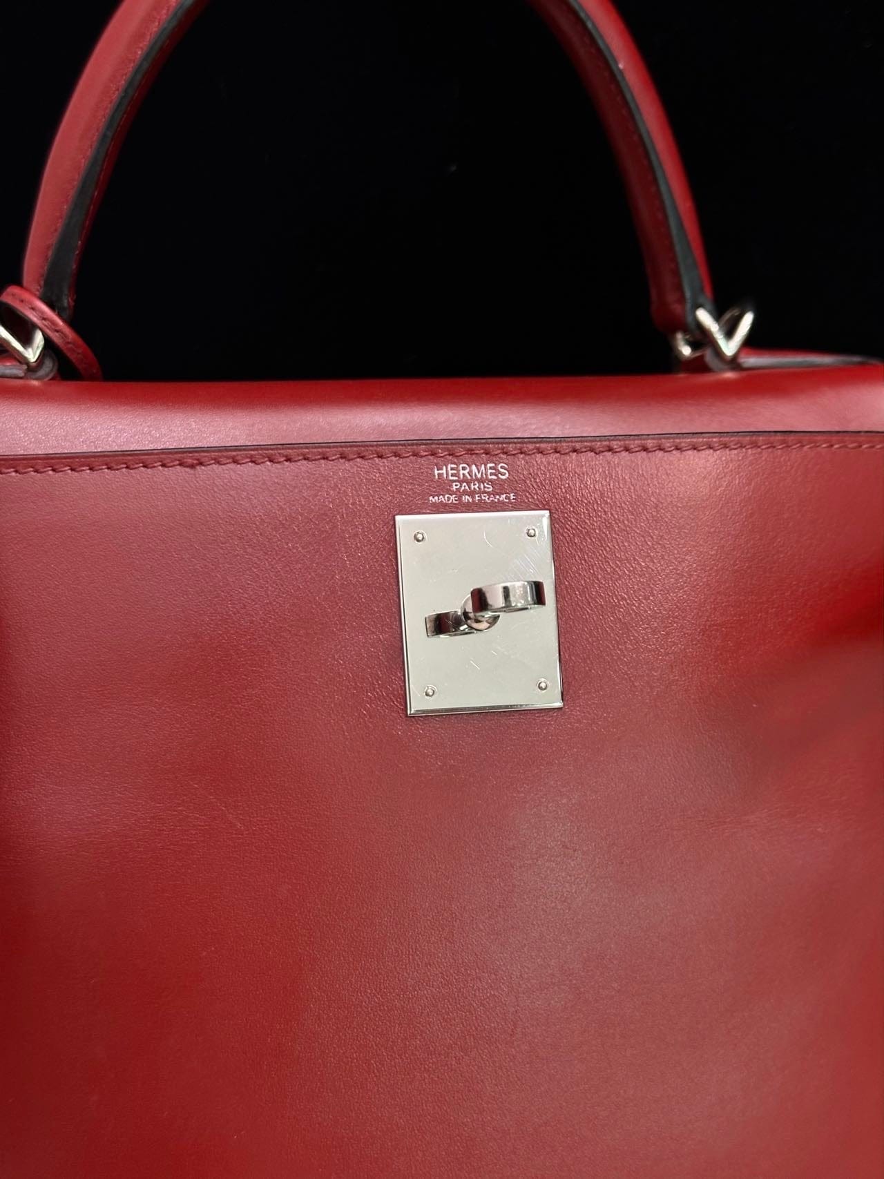 Iconn Boutique Hermès Kelly 28 Rouge H  PHW