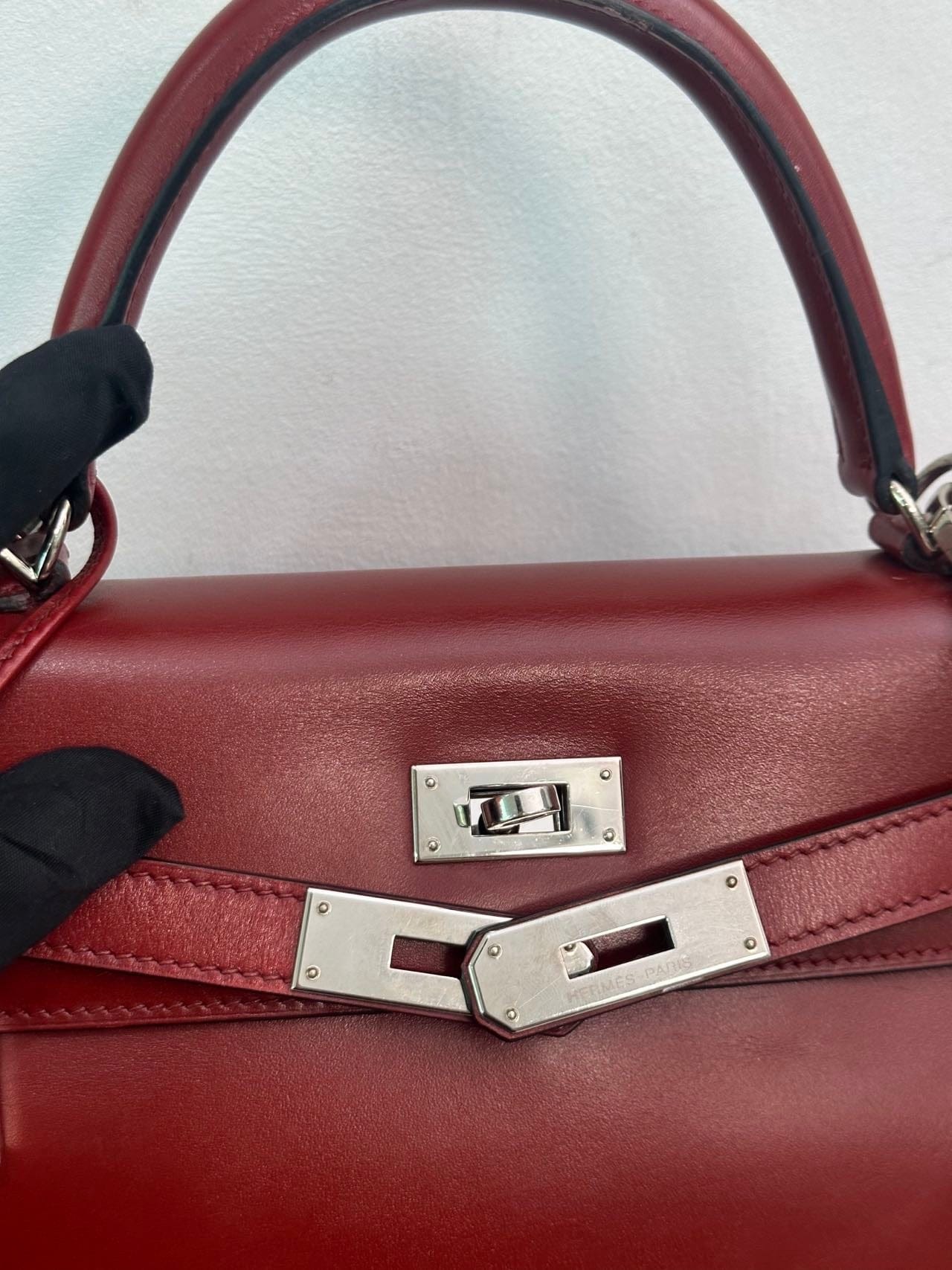 Iconn Boutique Hermès Kelly 28 Rouge H  PHW