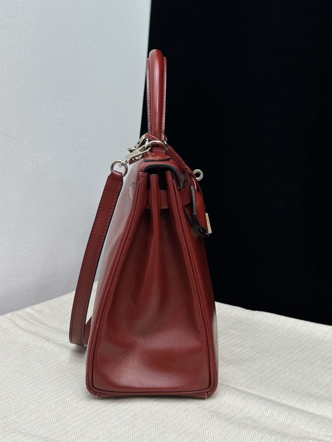 Iconn Boutique Hermès Kelly 28 Rouge H  PHW