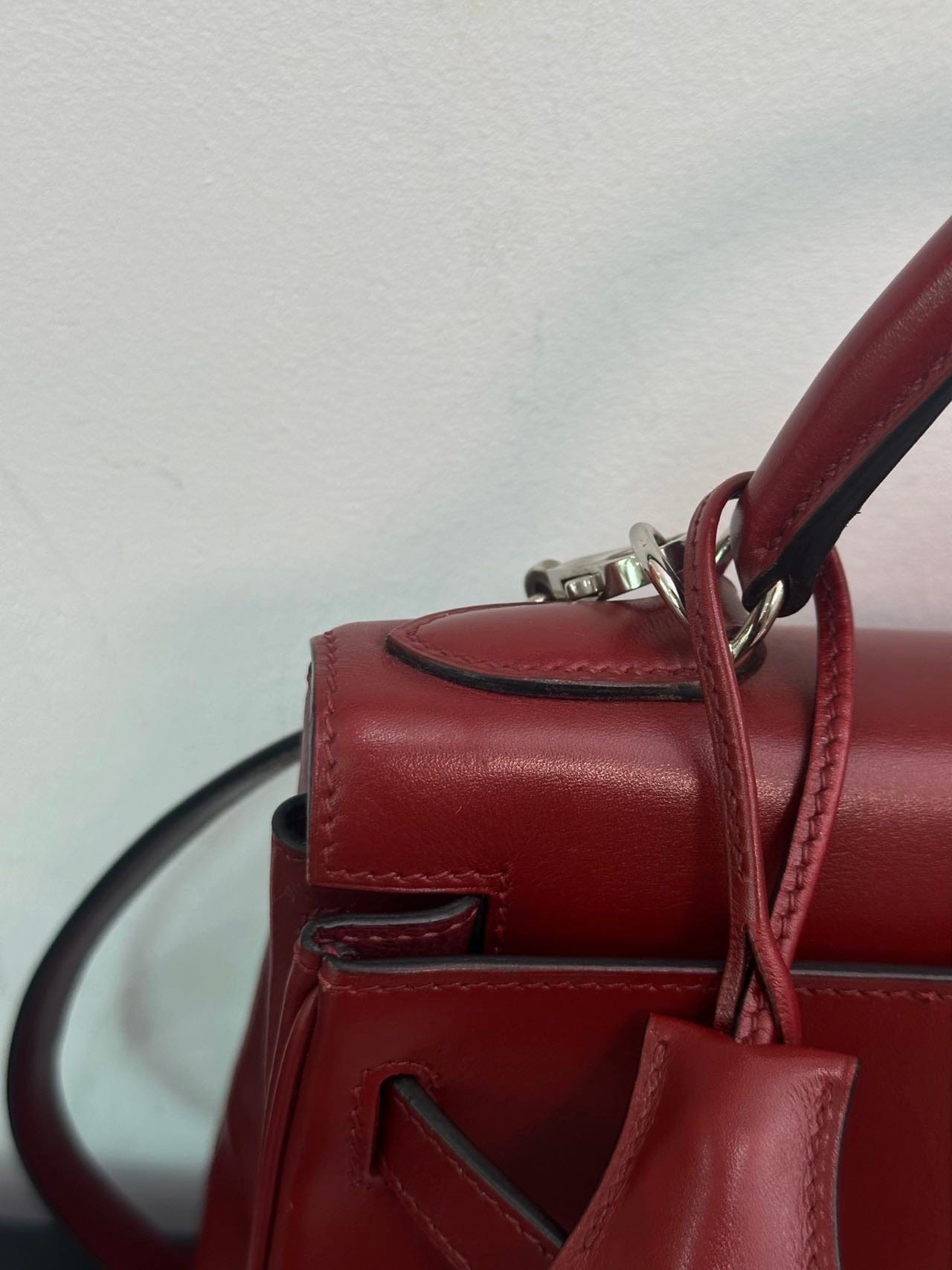Iconn Boutique Hermès Kelly 28 Rouge H  PHW