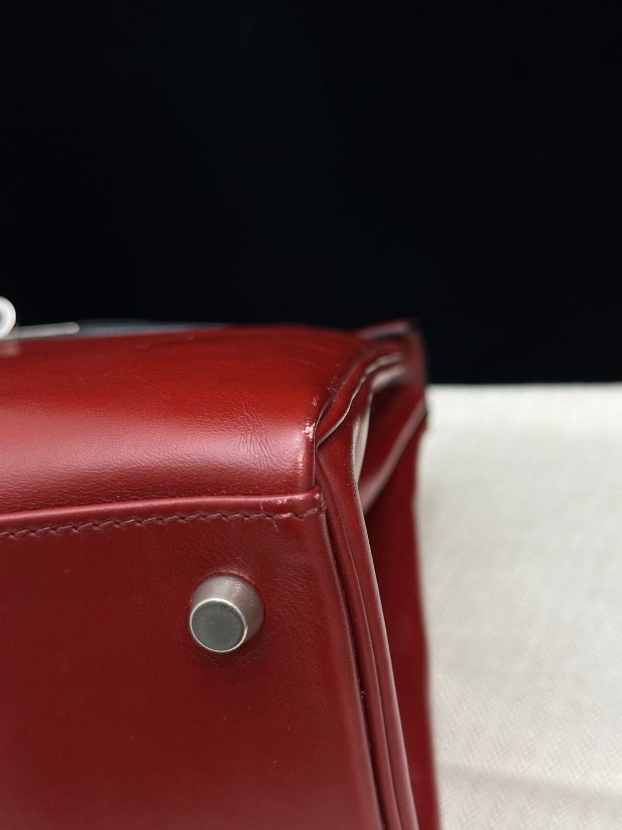 Iconn Boutique Hermès Kelly 28 Rouge H  PHW