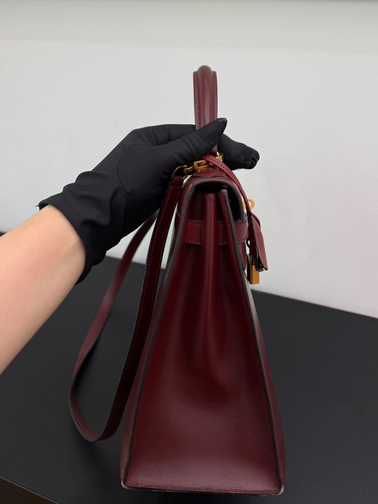 Iconn Boutique Hermès Kelly 32 Bordeaux GHW