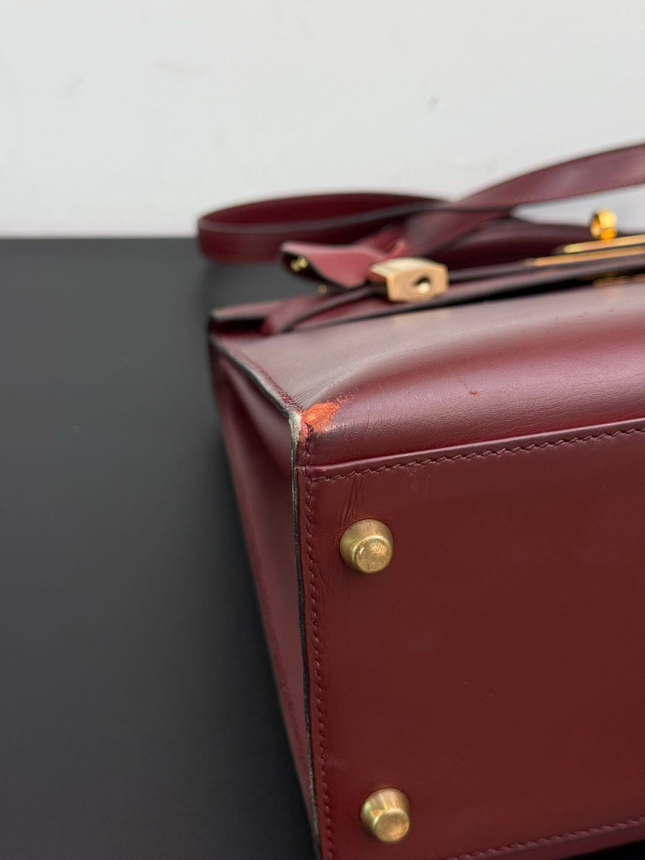 Iconn Boutique Hermès Kelly 32 Bordeaux GHW
