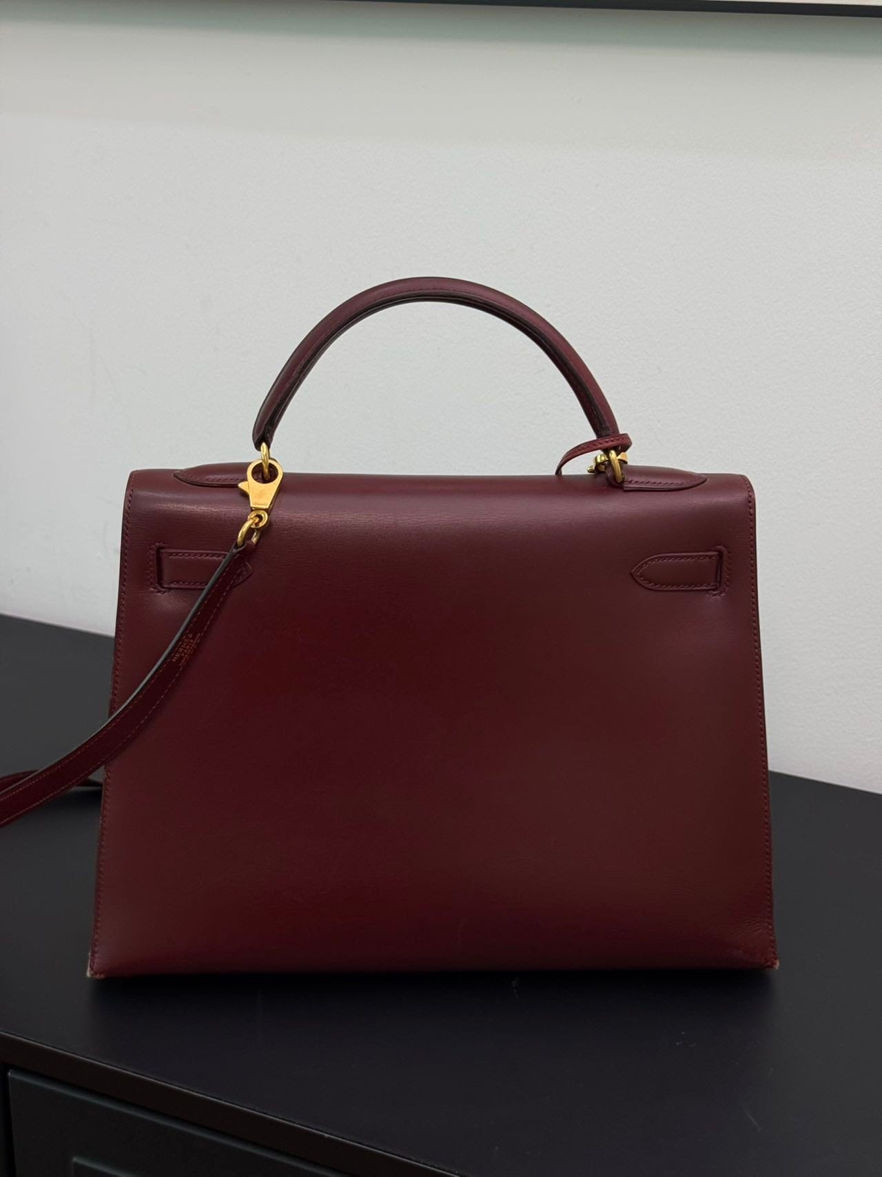 Iconn Boutique Hermès Kelly 32 Bordeaux GHW