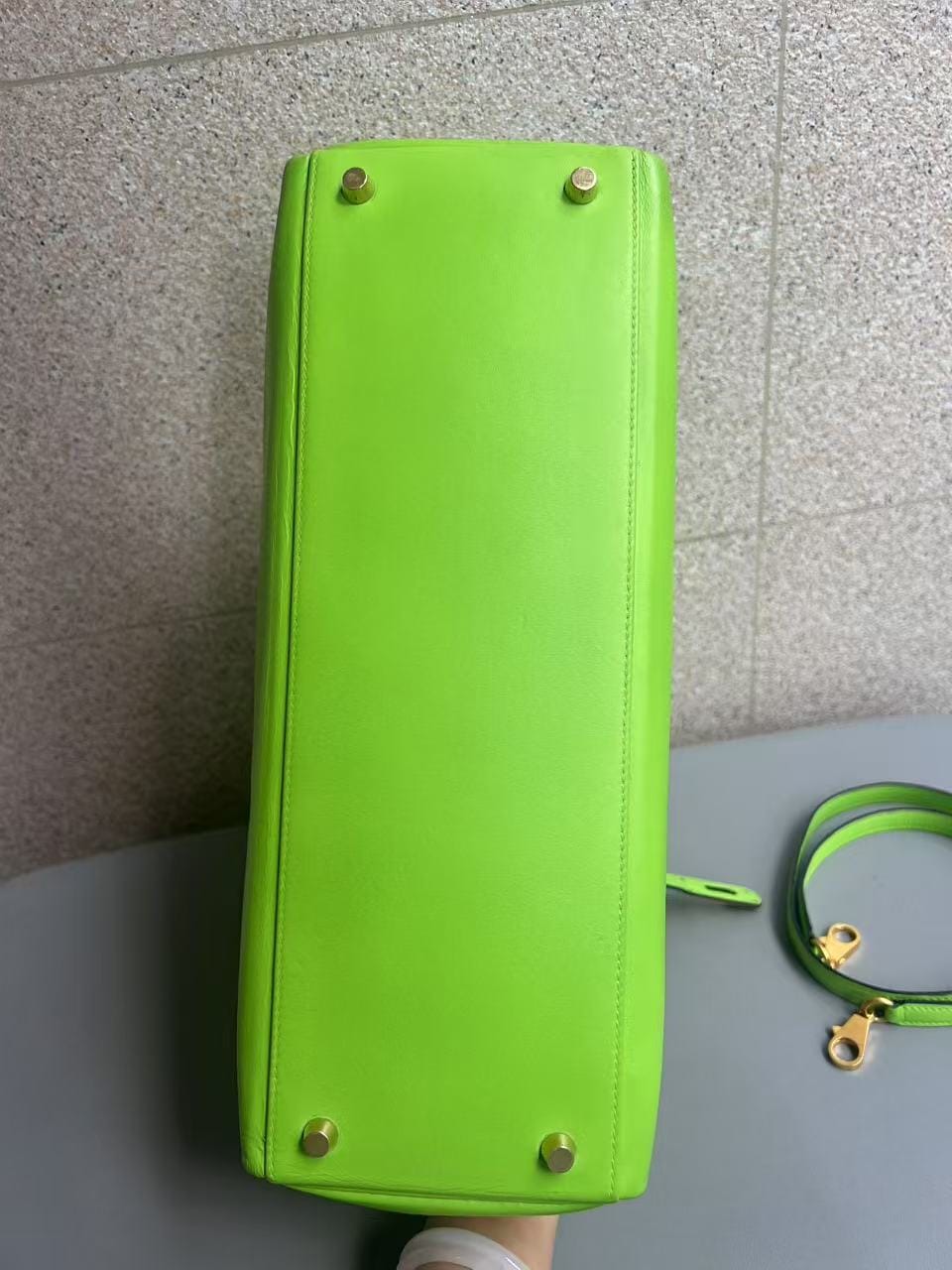Iconn Boutique Hermès Kelly 35 Green GHW Square B