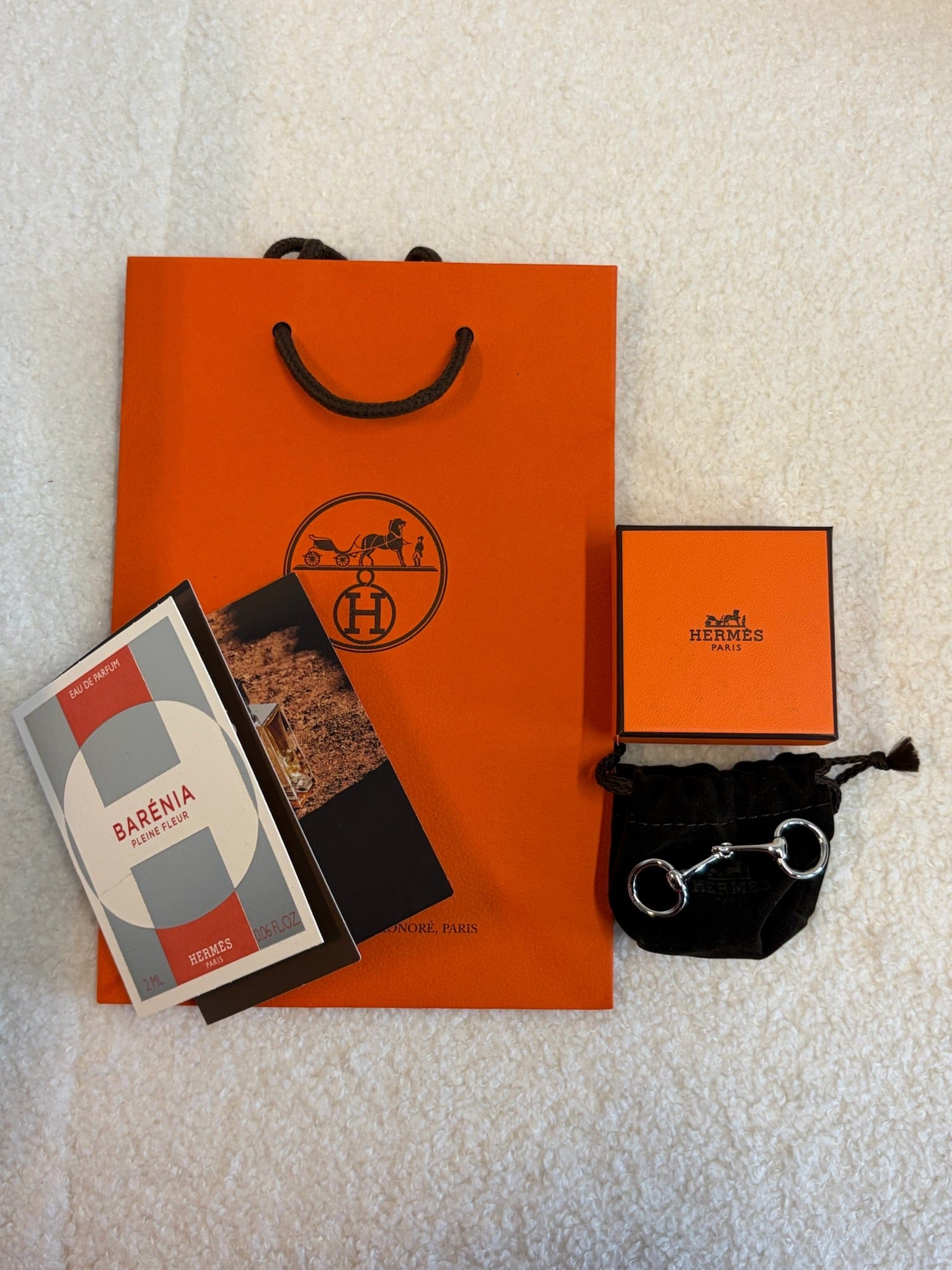 Hermès Mini Mors twilly ring