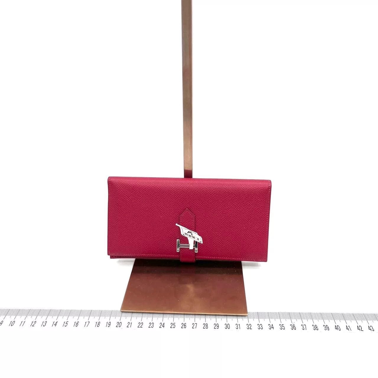 Iconn Boutique Hermès Roulis 23 Rose Purple Epsom Leather
