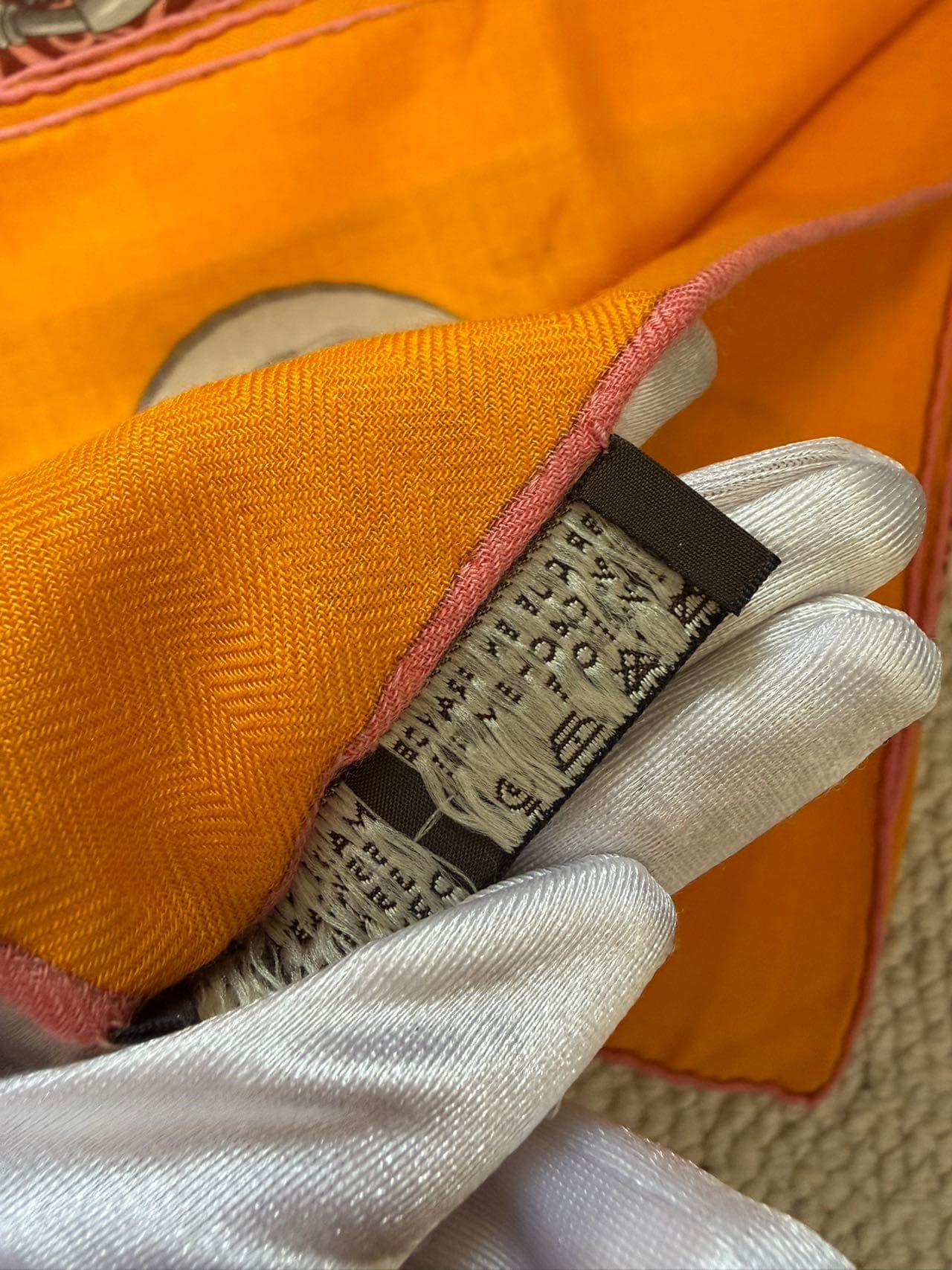 Iconn Boutique Hermes silk twill Mors et Gourmettes Remix 135cm