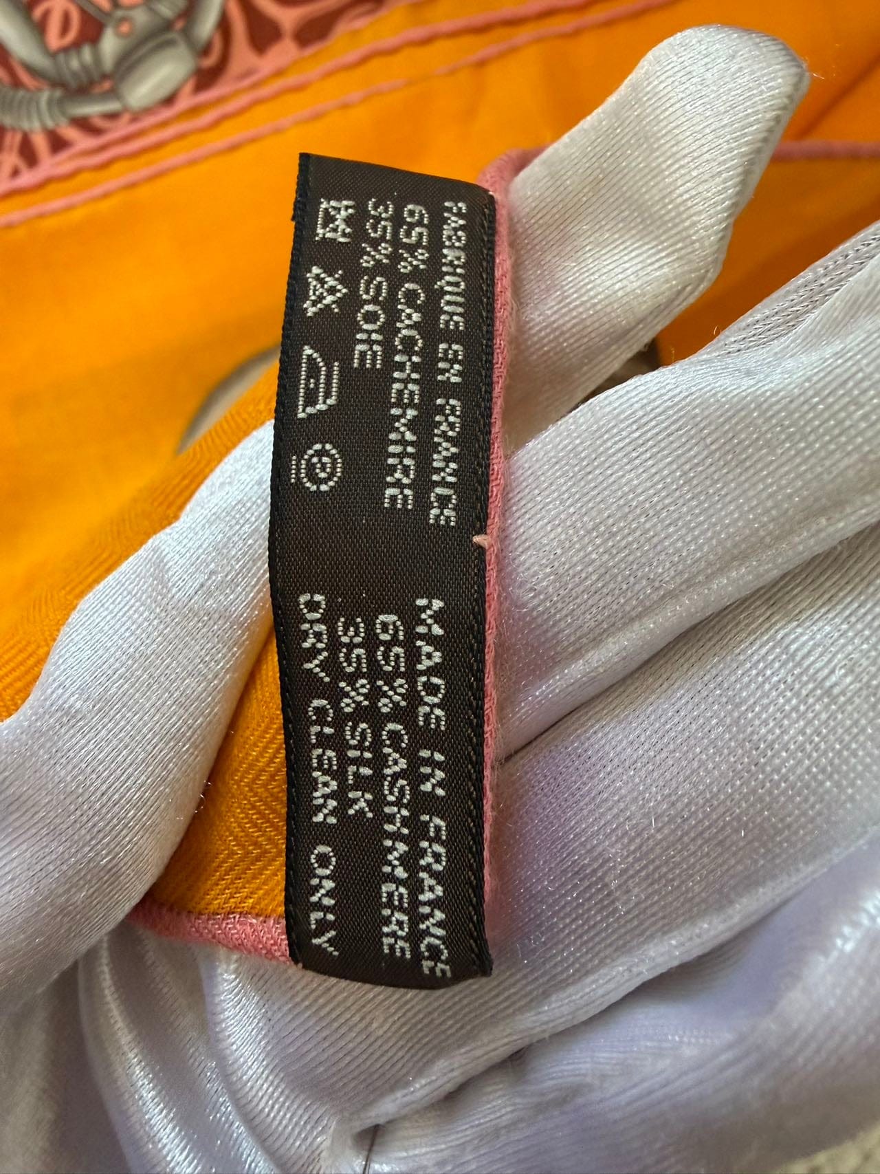 Iconn Boutique Hermes silk twill Mors et Gourmettes Remix 135cm