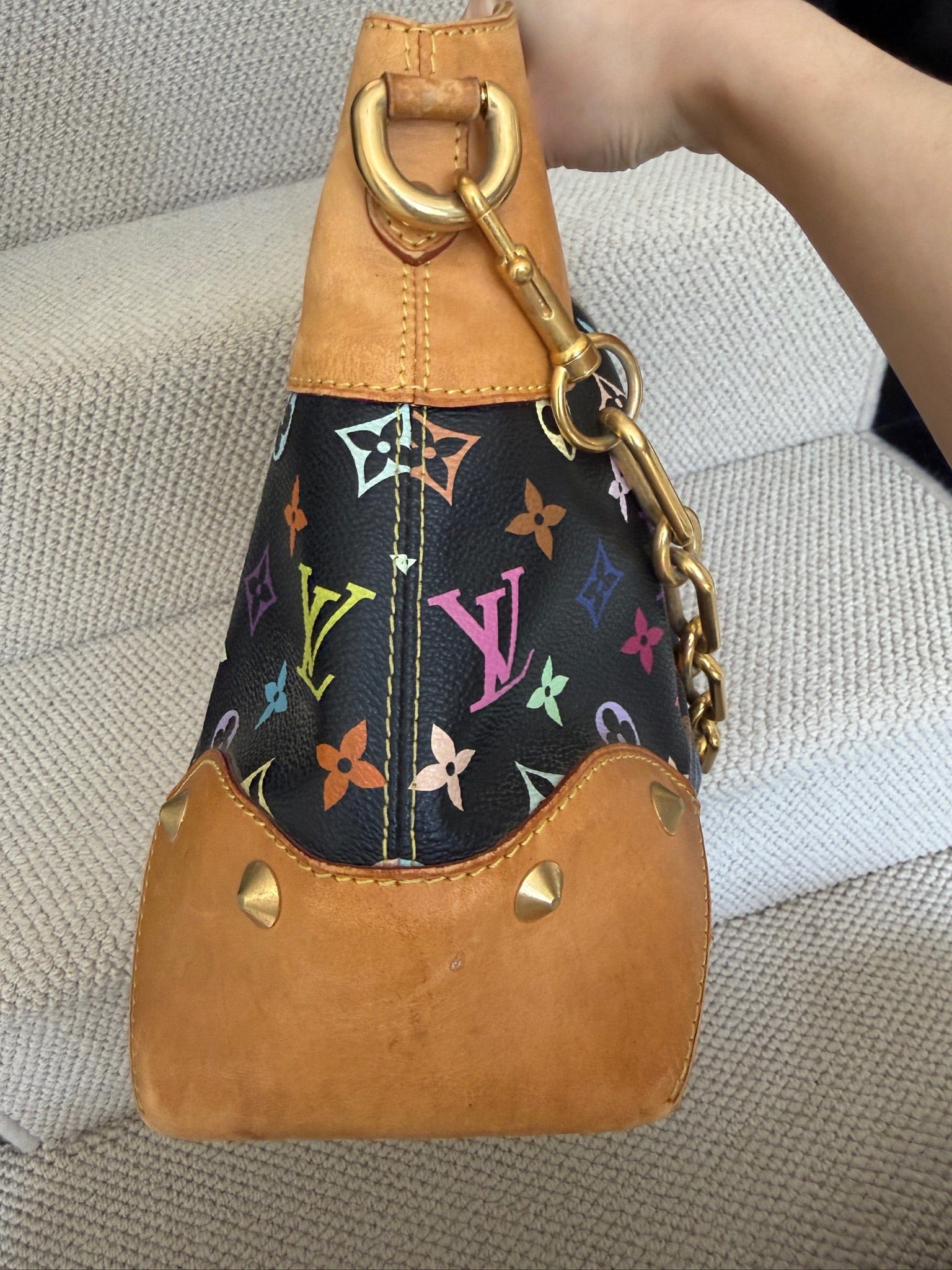 Iconn Boutique Louis Vuitton Judy PM Multicolore Noir Shoulder Bag