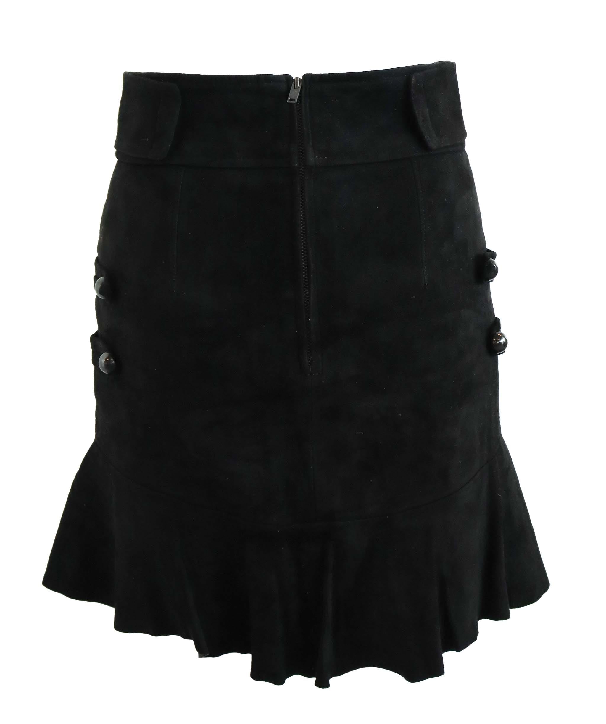 Isabel Marant ISABEL MARANT SUEDE BLACK BLACK SIZE 34 ASC7260