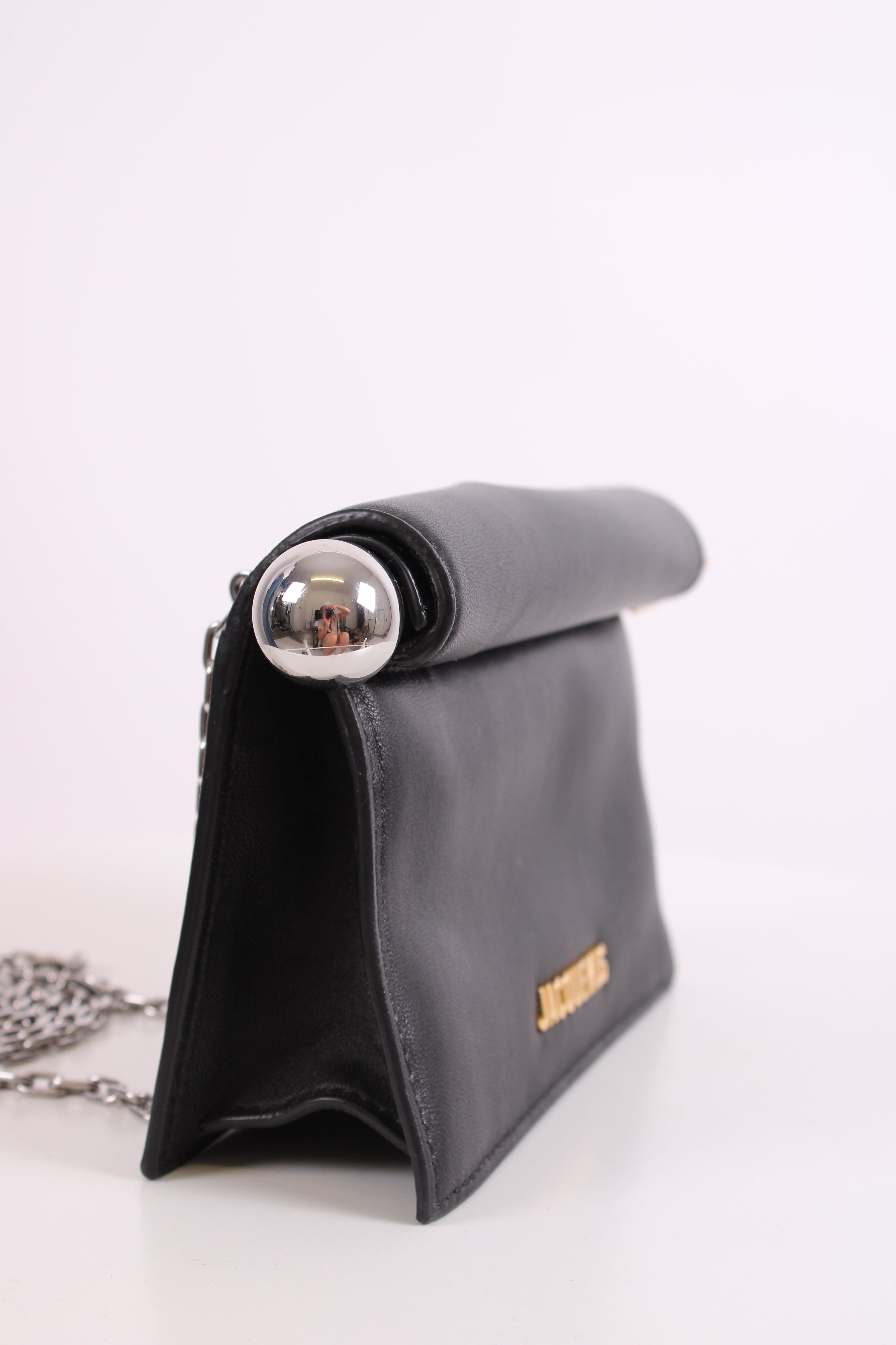 Jacquemus Jacquemus La Petite Rond Carre Clutch Black