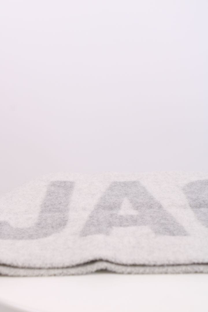 Jacquemus Jacquemus Logo Scarf Grey