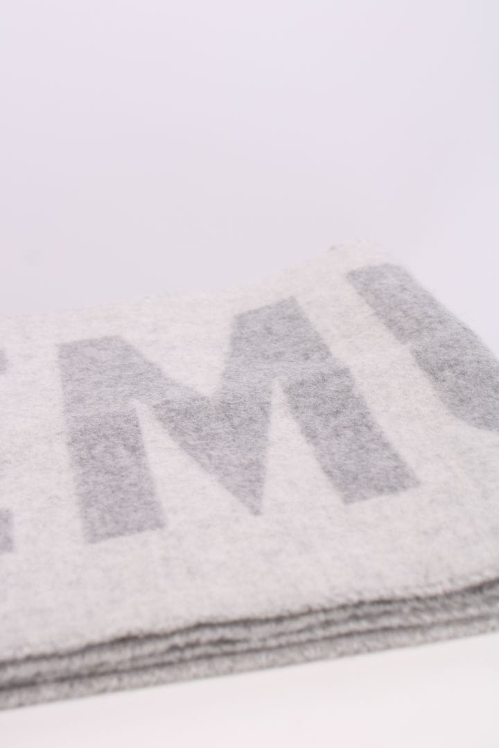 Jacquemus Jacquemus Logo Scarf Grey
