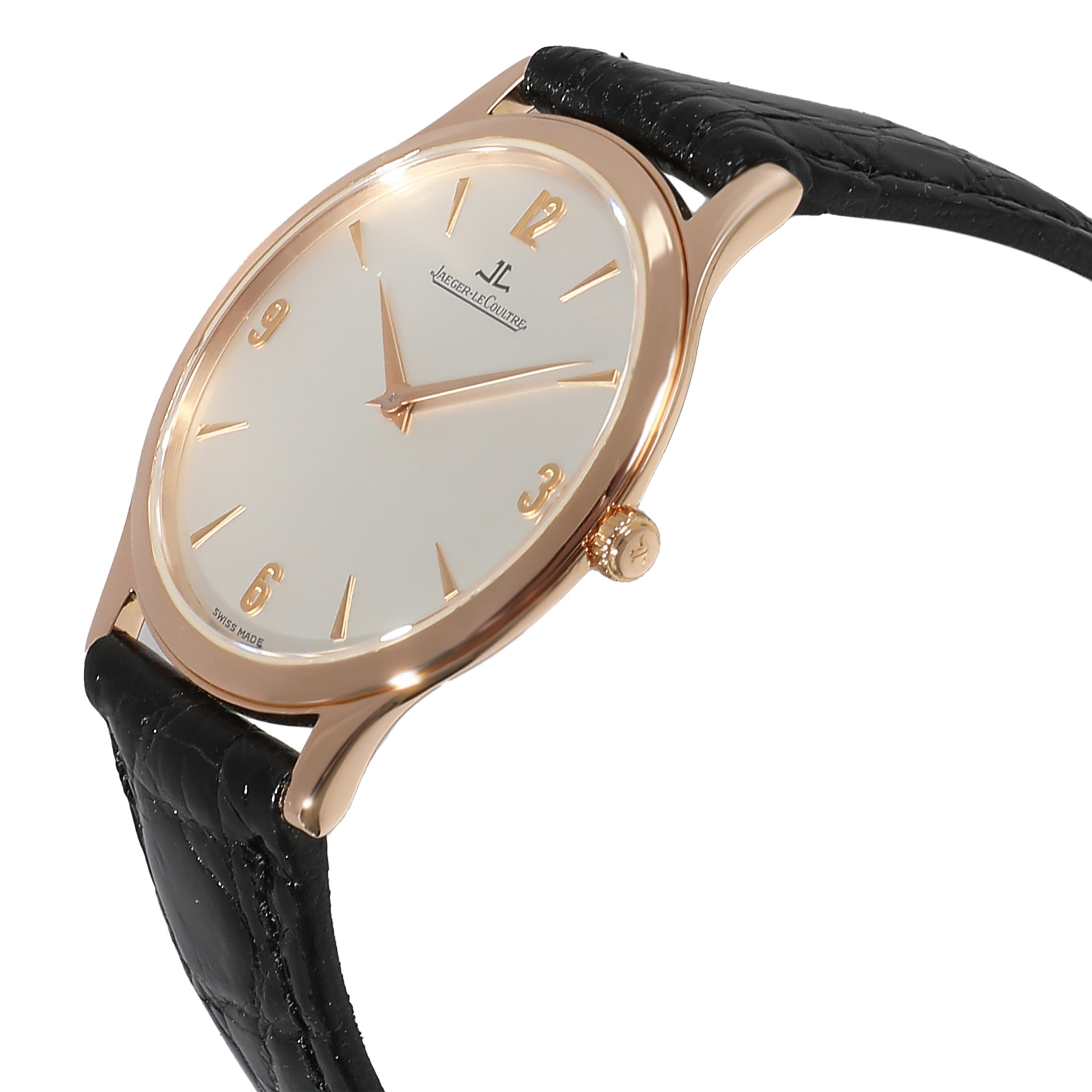 Jaeger-LeCoultre Jaeger LeCoultre Master Ultra-Thin 145.1.79.S Unisex Watch in 18kt Yellow Gold