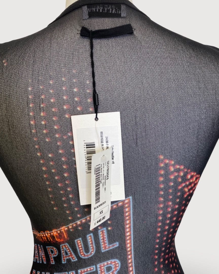 Jean Paul Gaultier Black / Orange Jean Paul Gaultier Dress, XS