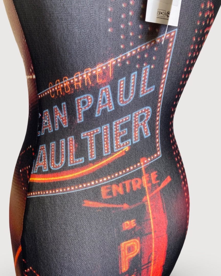 Jean Paul Gaultier Black / Orange Jean Paul Gaultier Dress, XS