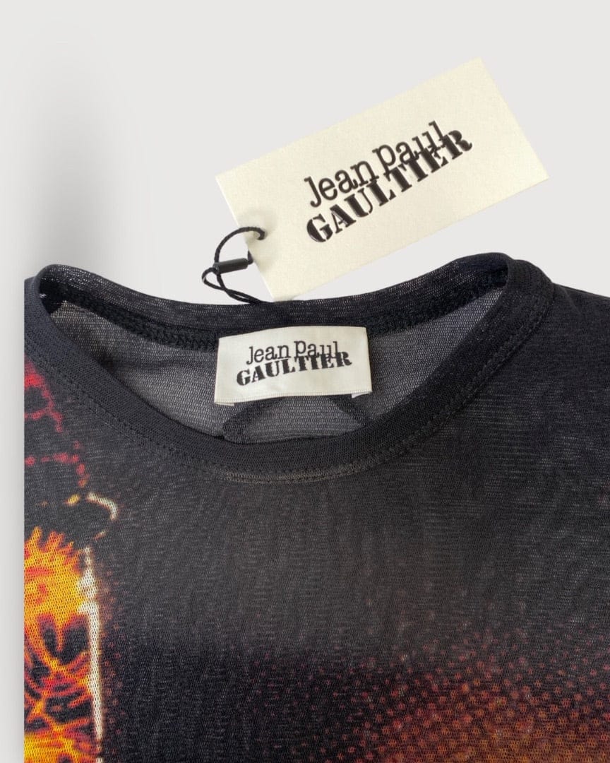 Jean Paul Gaultier Black / Orange Jean Paul Gaultier Dress, XS