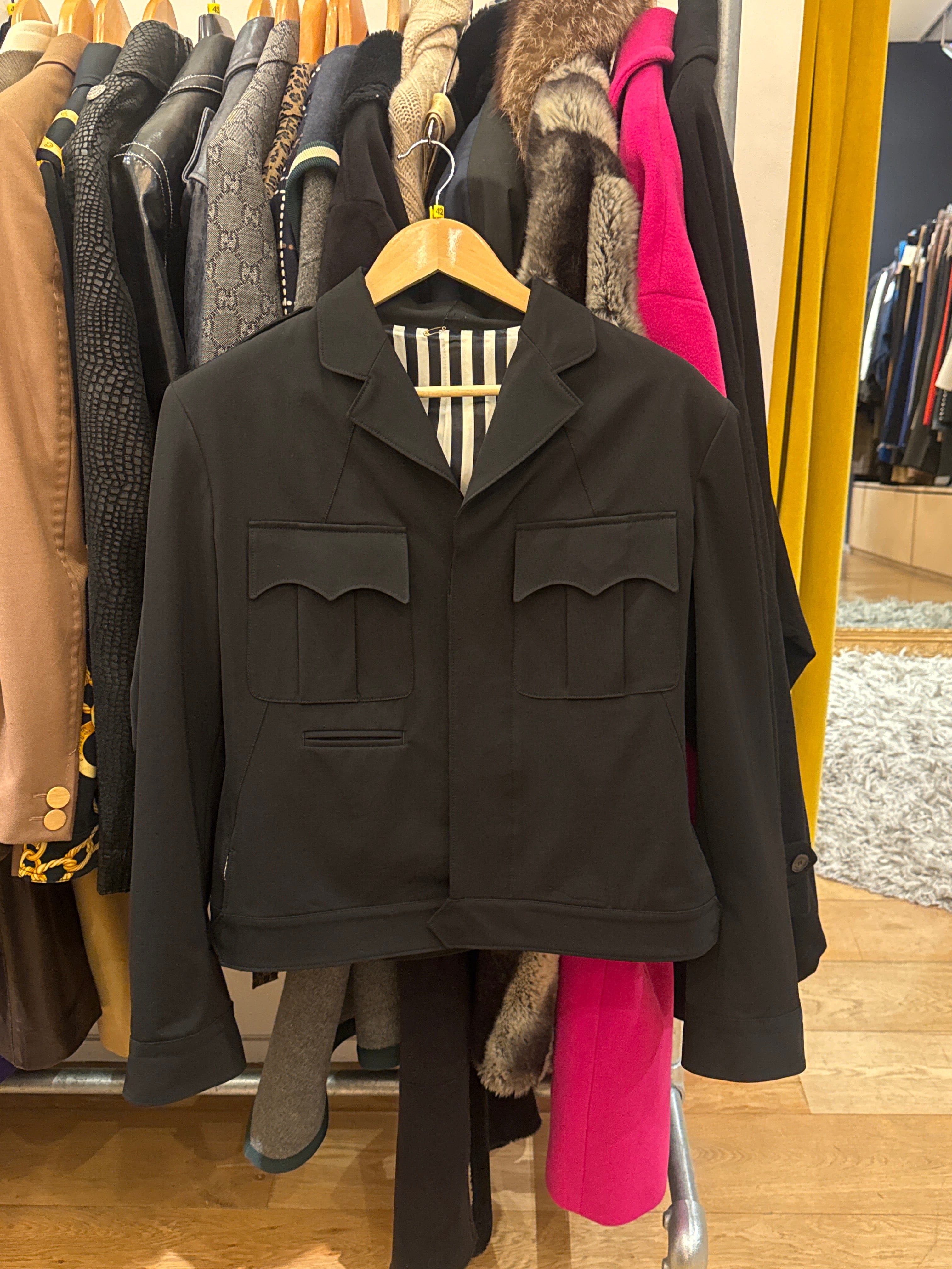Jean Paul Gaultier Jean Paul Gaultier Safari style black jacket  AGC3140
